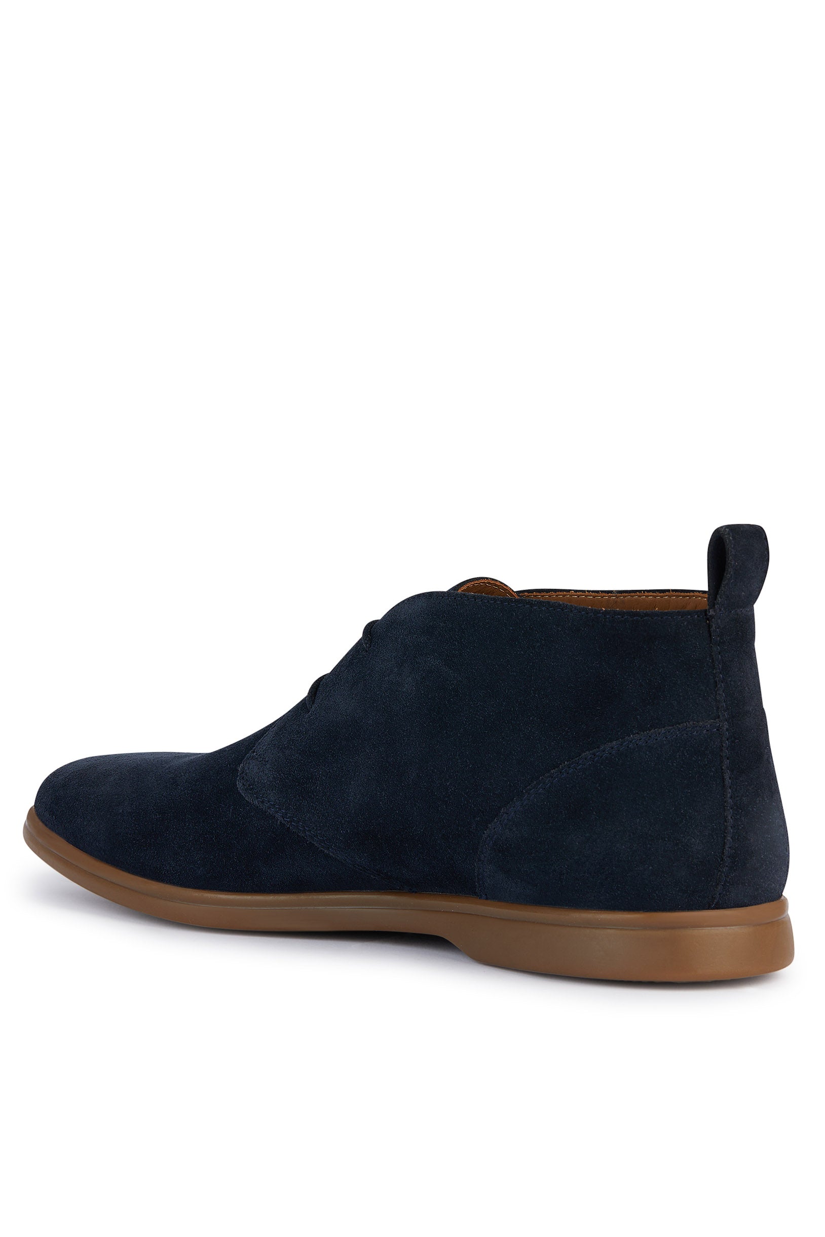 Geox Venzone B Suede Chukka Boots - Navy