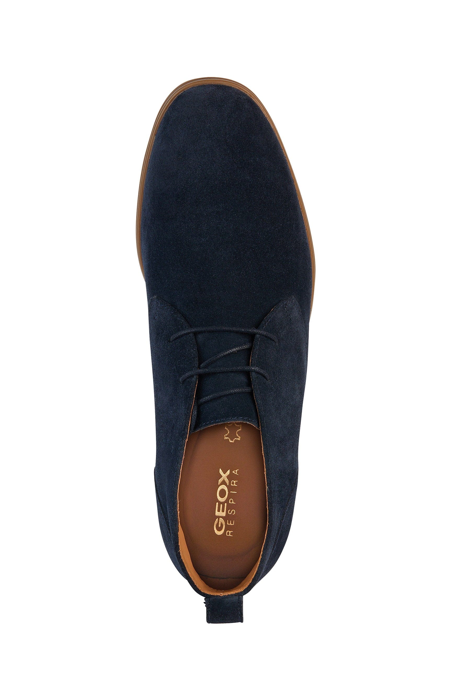 Geox Venzone B Suede Chukka Boots - Navy