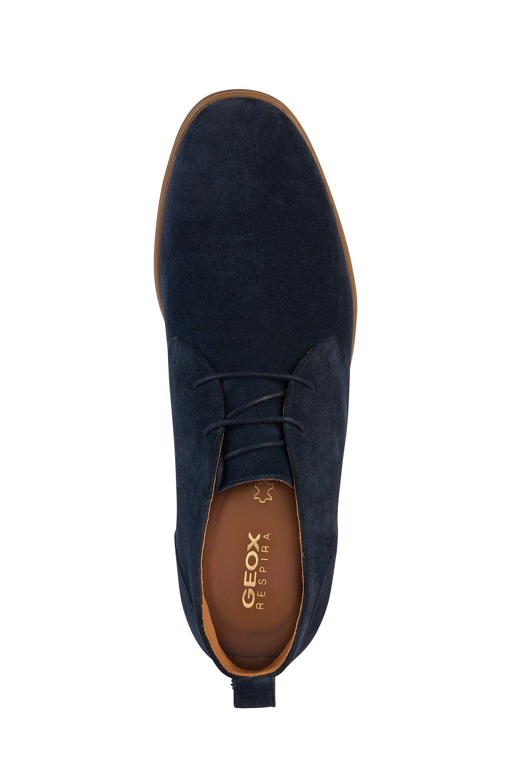 Geox Venzone B Suede Chukka Boots - Navy