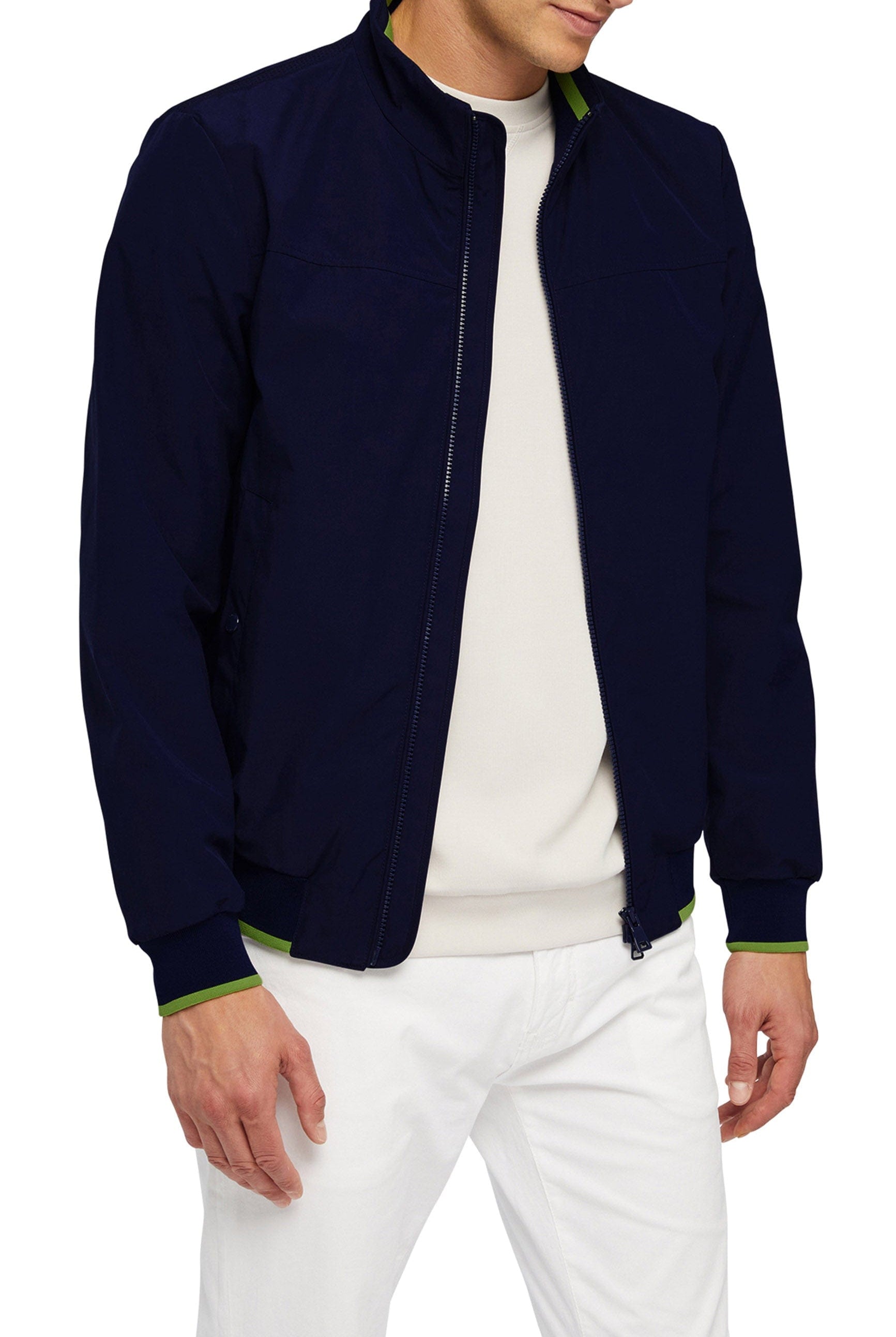 Geox Vincit Bomber Jacket - Estate Blue