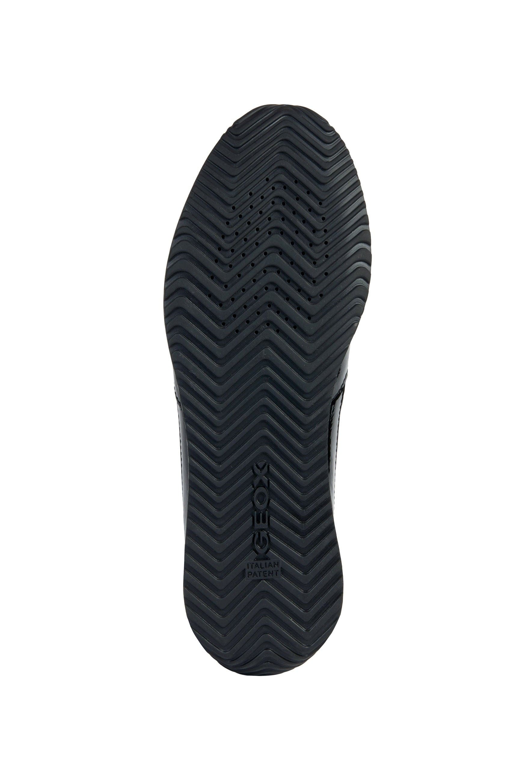 Geox Womens Calithe A Nappa & Suede Trainers - Black