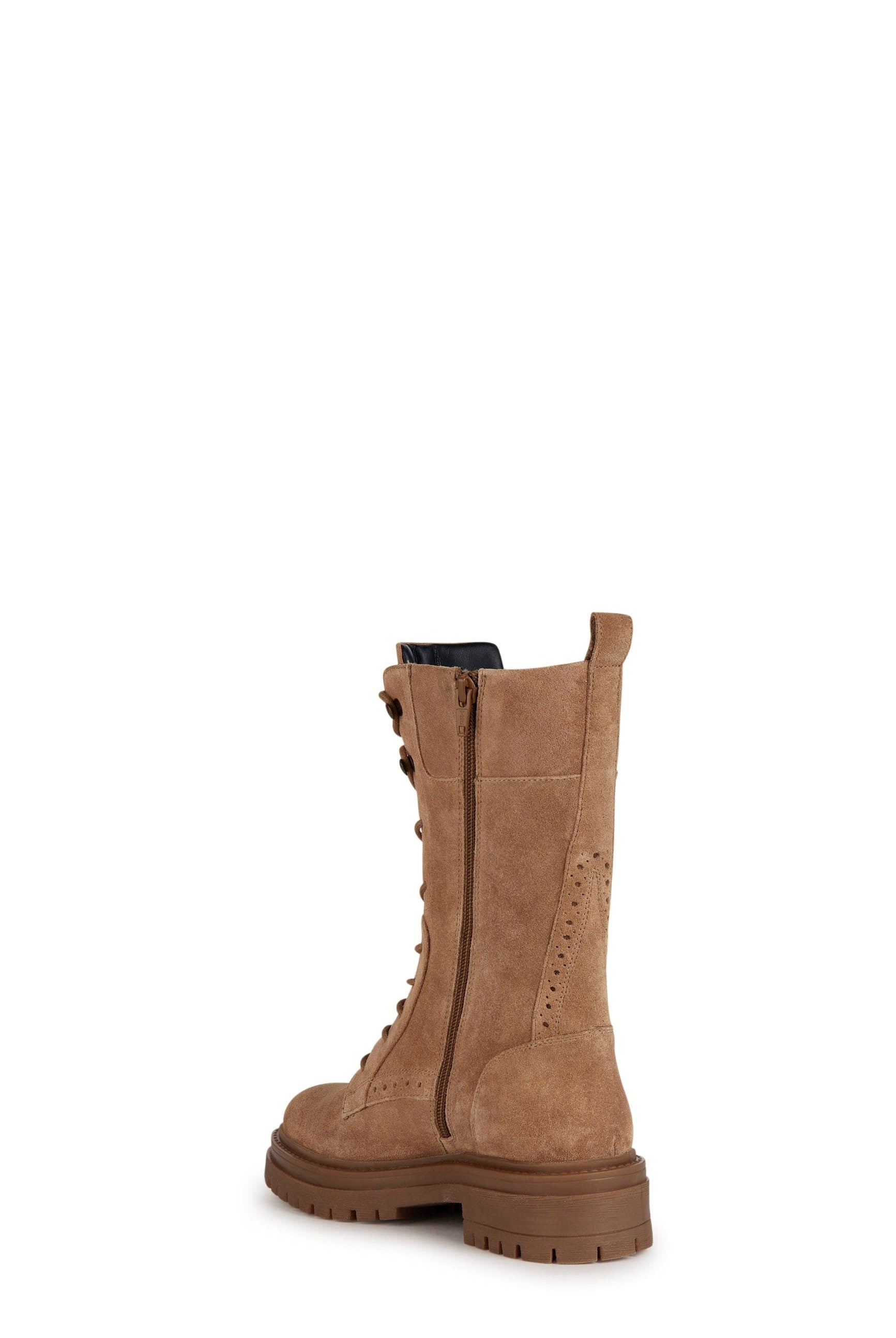 Geox Womens Iridea E Suede Ankle Boots - Toffee