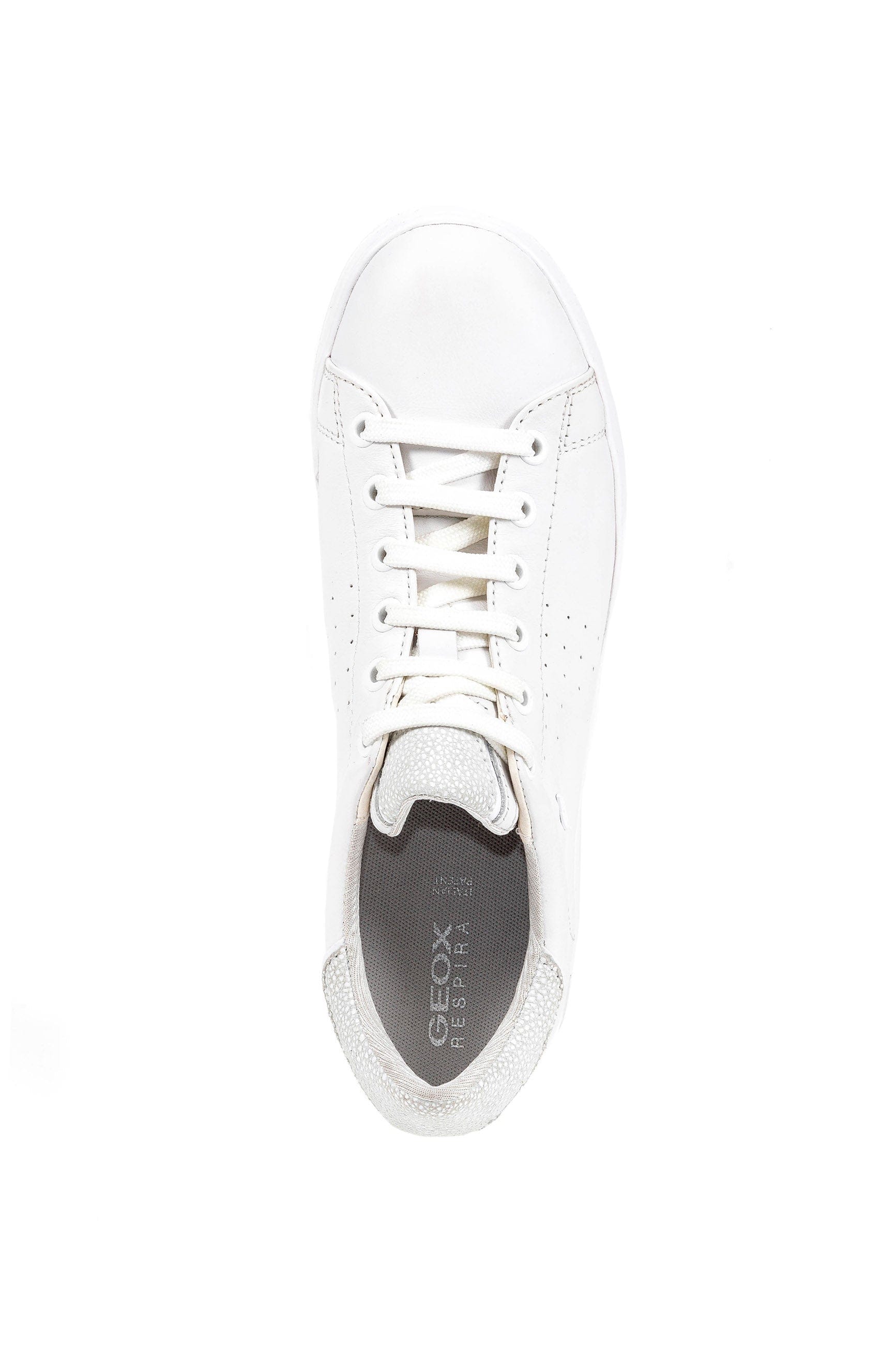 Geox Womens Jaysen Leather Trainers - Nappa
