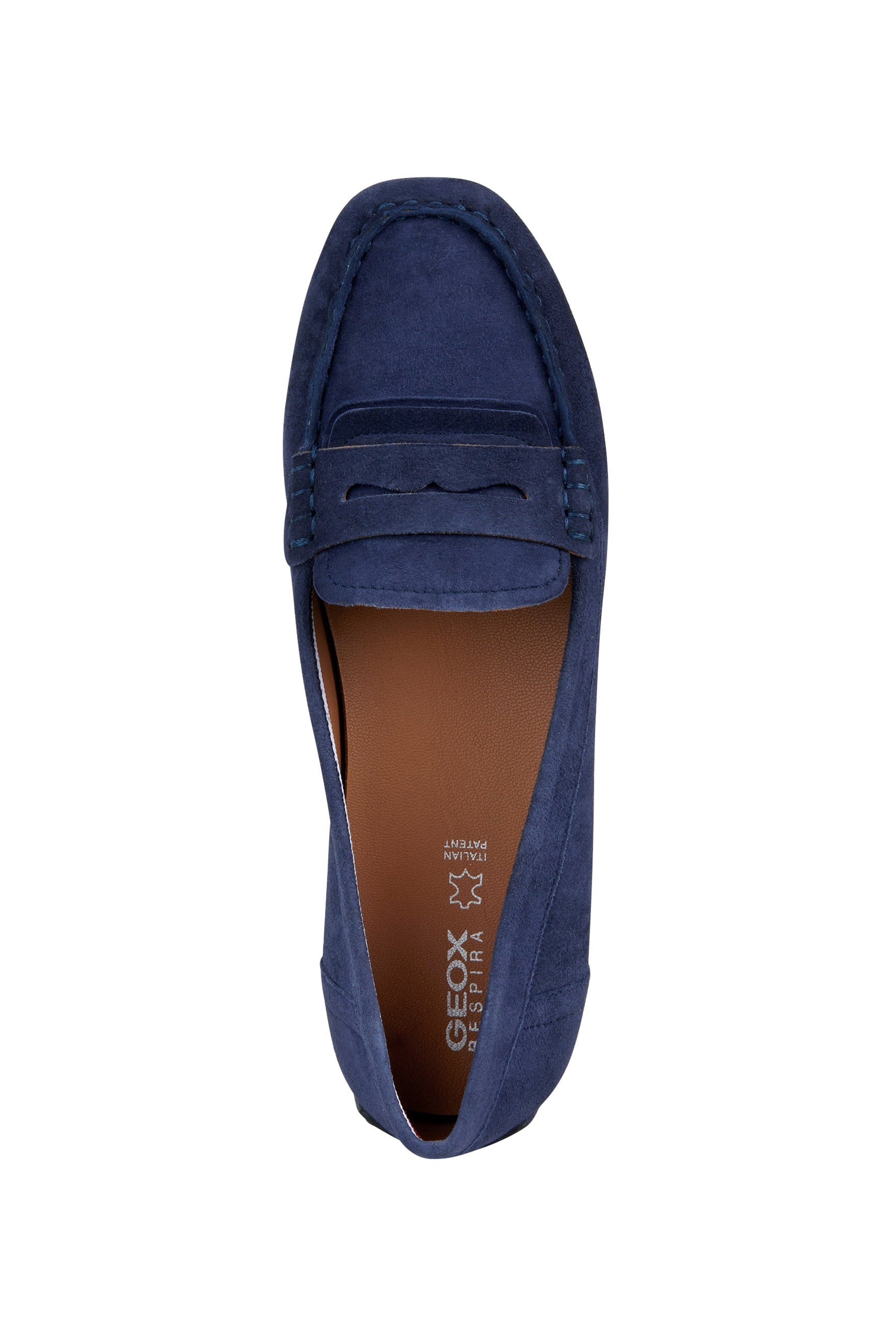 Geox Womens Kosmopolis + Grip Loafers - Navy