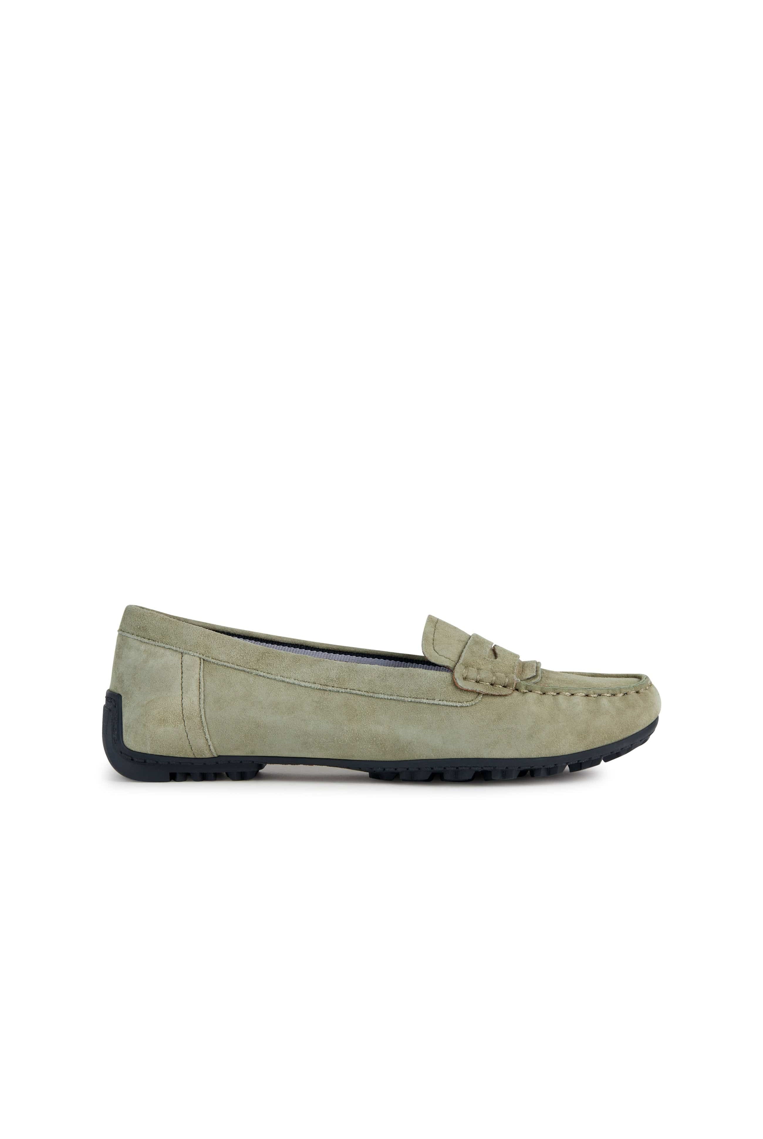 Geox Womens Kosmopolis + Grip Loafers - Pistachio