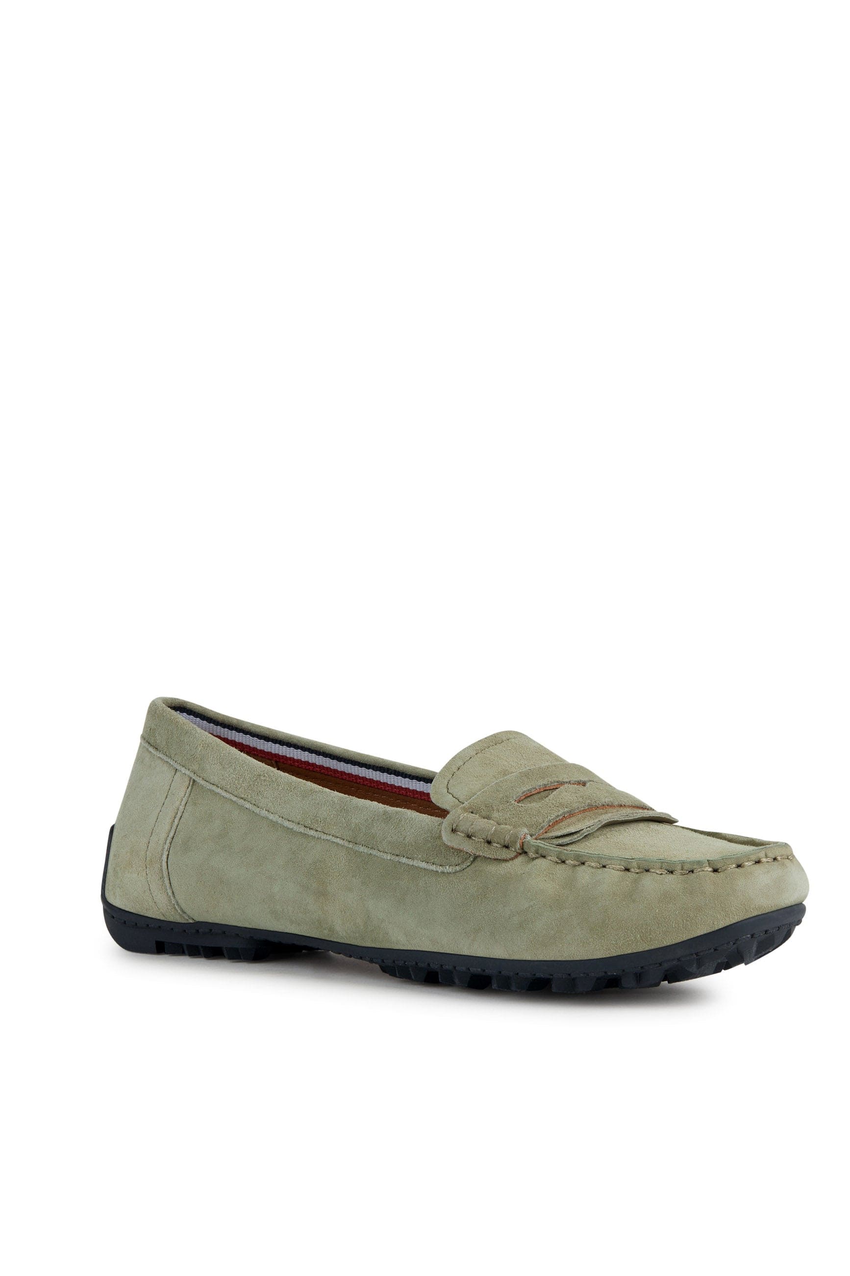 Geox Womens Kosmopolis + Grip Loafers - Pistachio