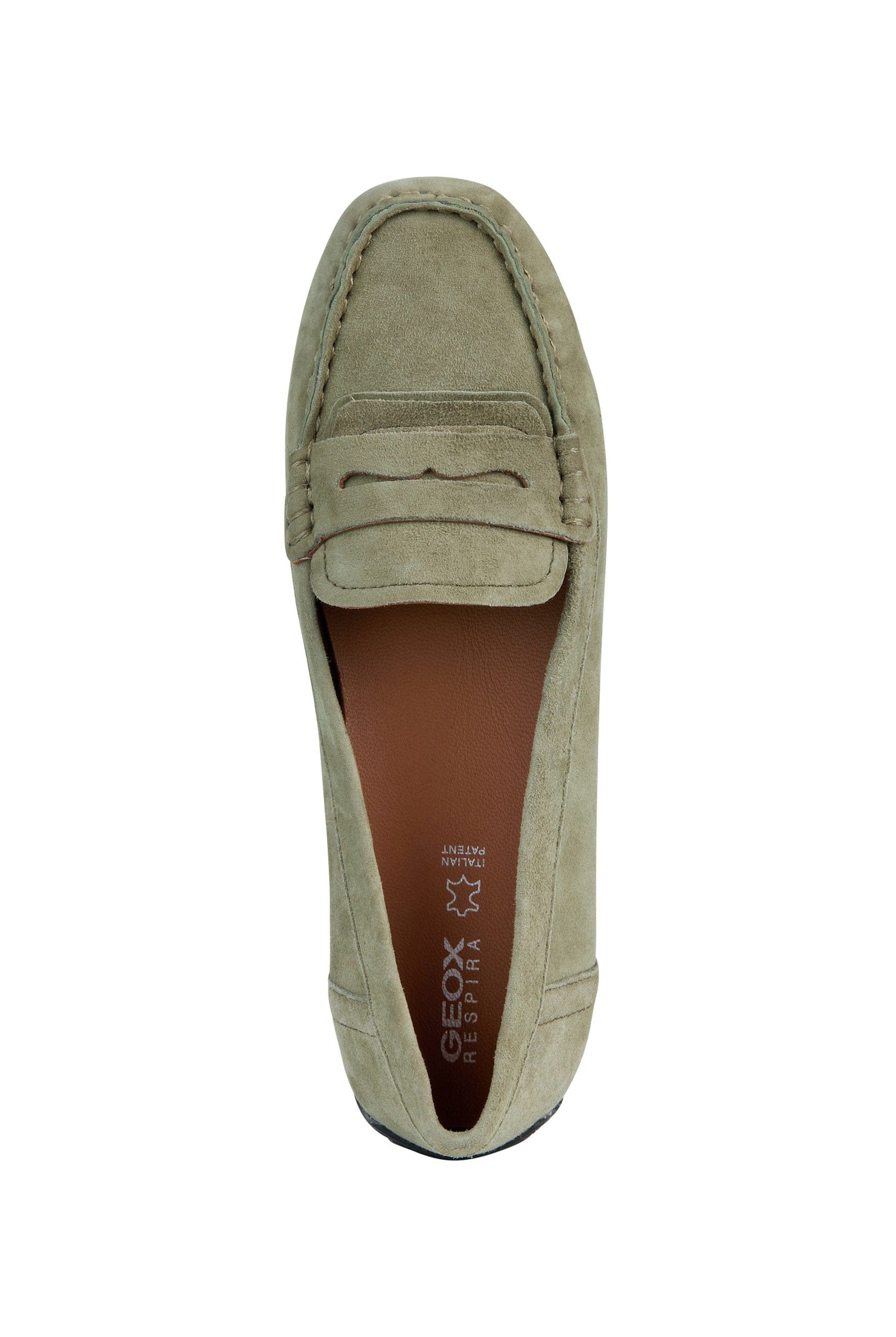 Geox Womens Kosmopolis + Grip Loafers - Pistachio