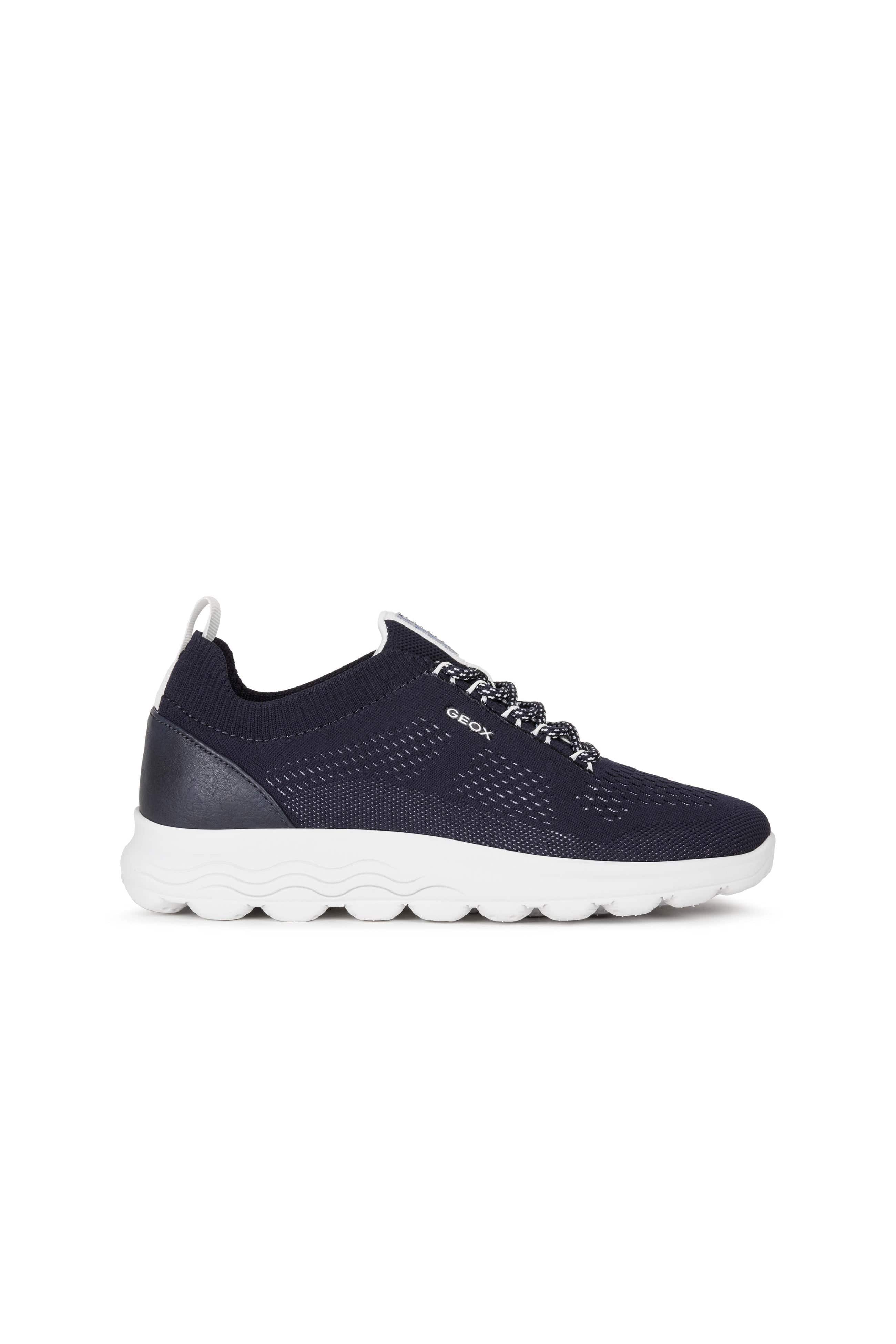 Geox Womens Spherica Trainers - Navy