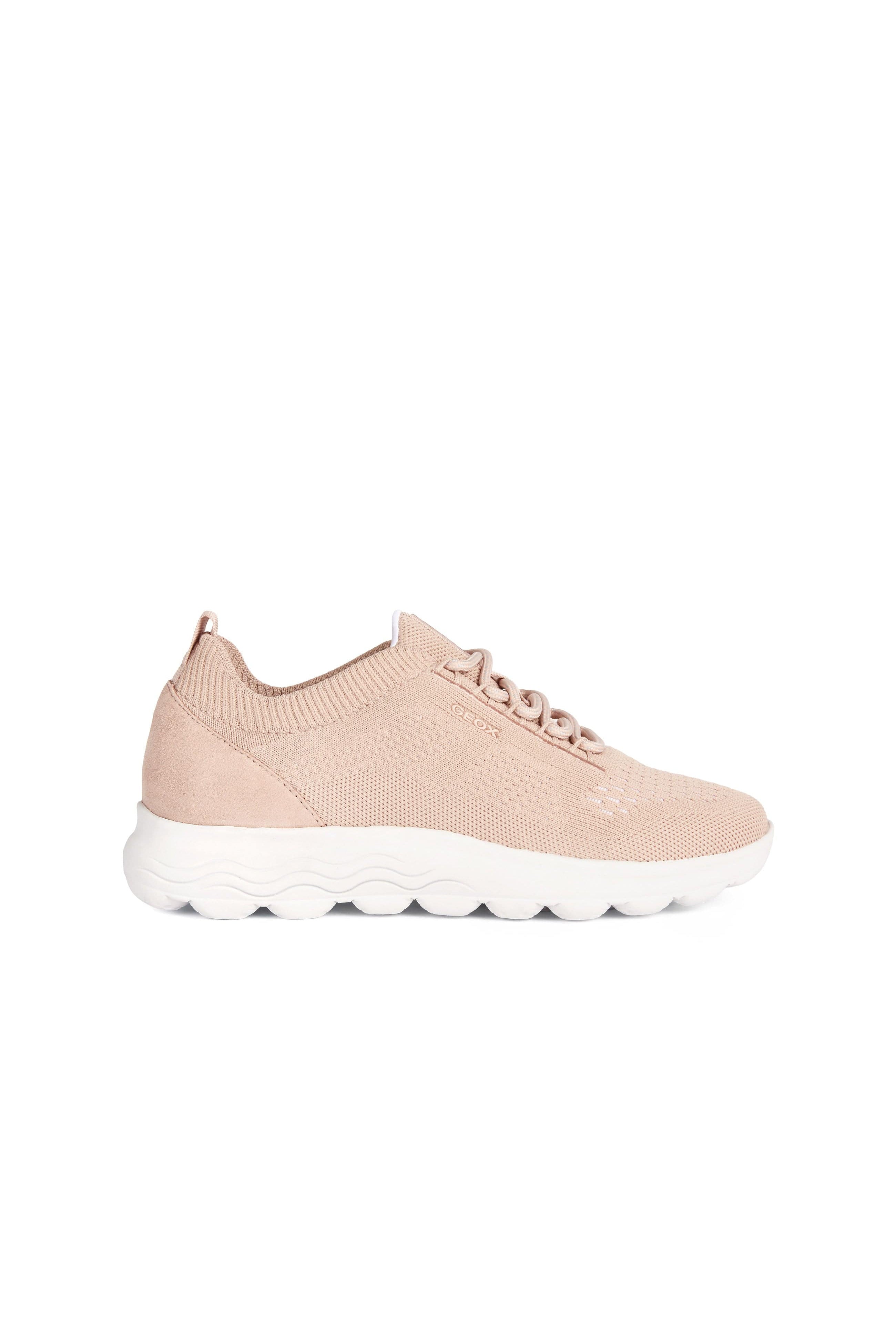 Geox Womens Spherica Trainers - Nude