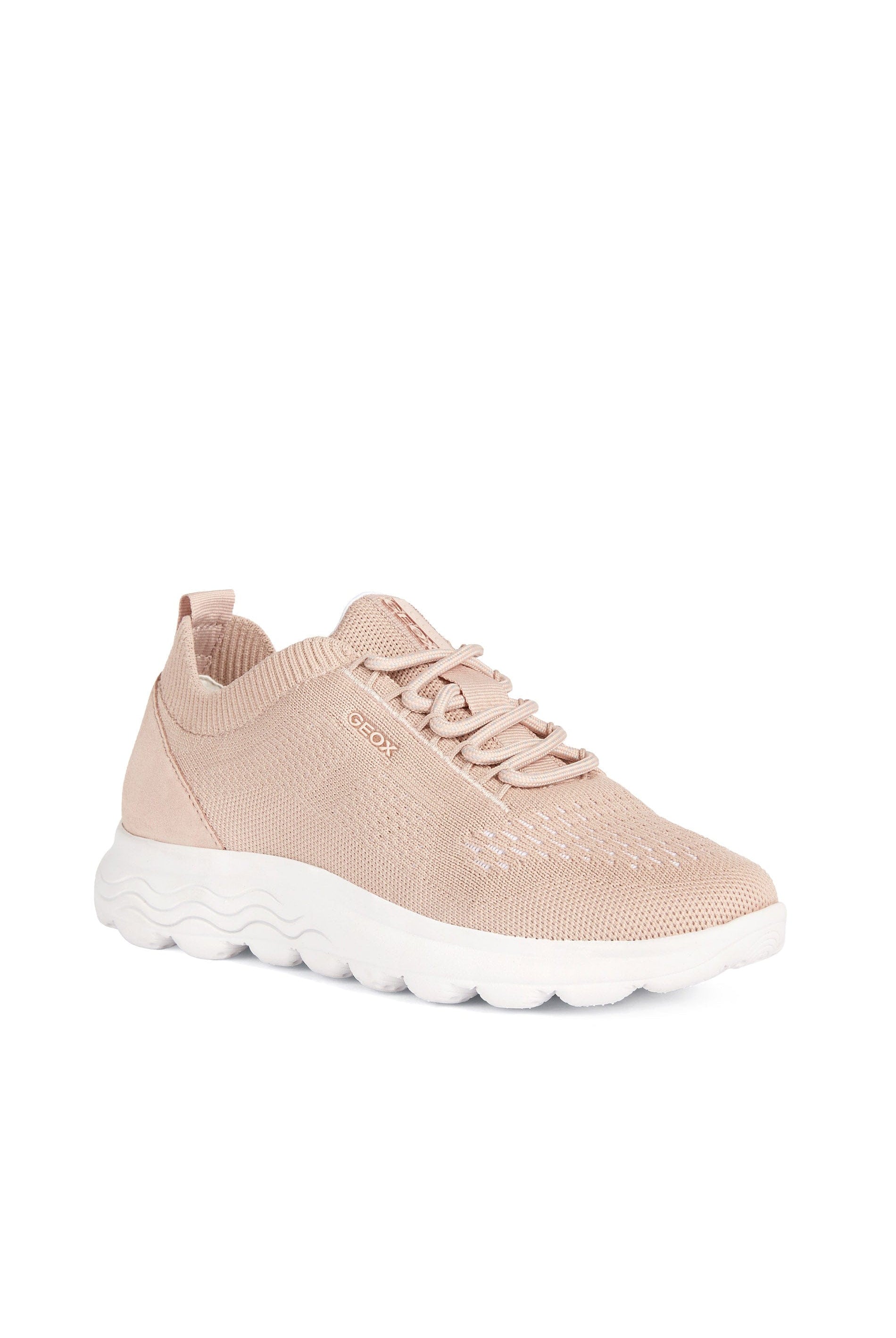 Geox Womens Spherica Trainers - Nude