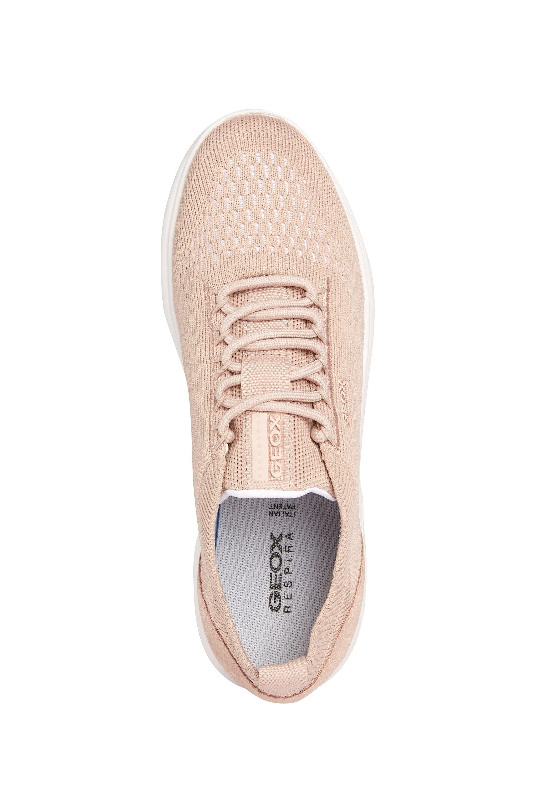 Geox Womens Spherica Trainers - Nude
