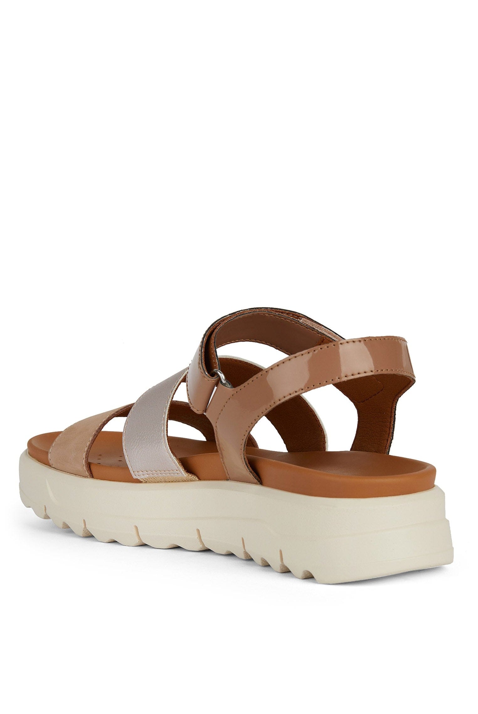 Geox Xand 2.1 Flatform Sandals - Nude