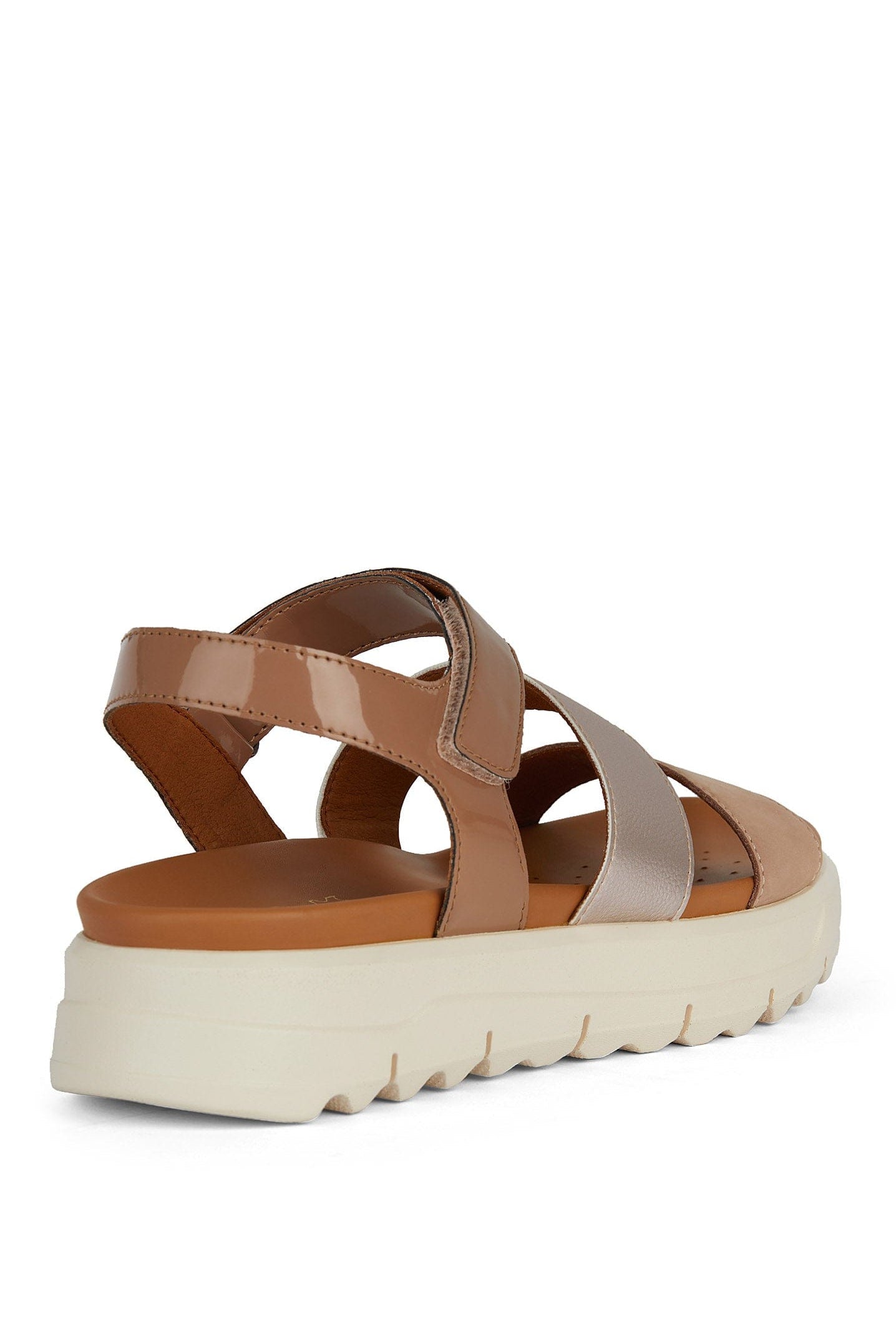 Geox Xand 2.1 Flatform Sandals - Nude