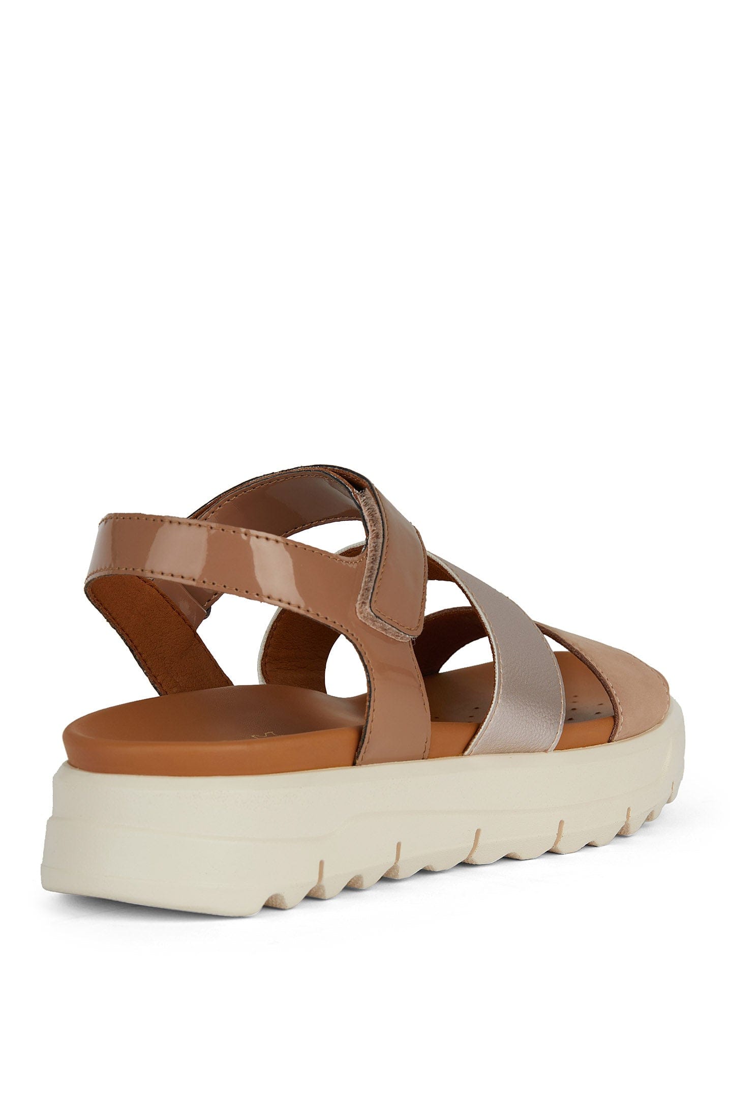 Geox Xand 2.1 Flatform Sandals - Nude