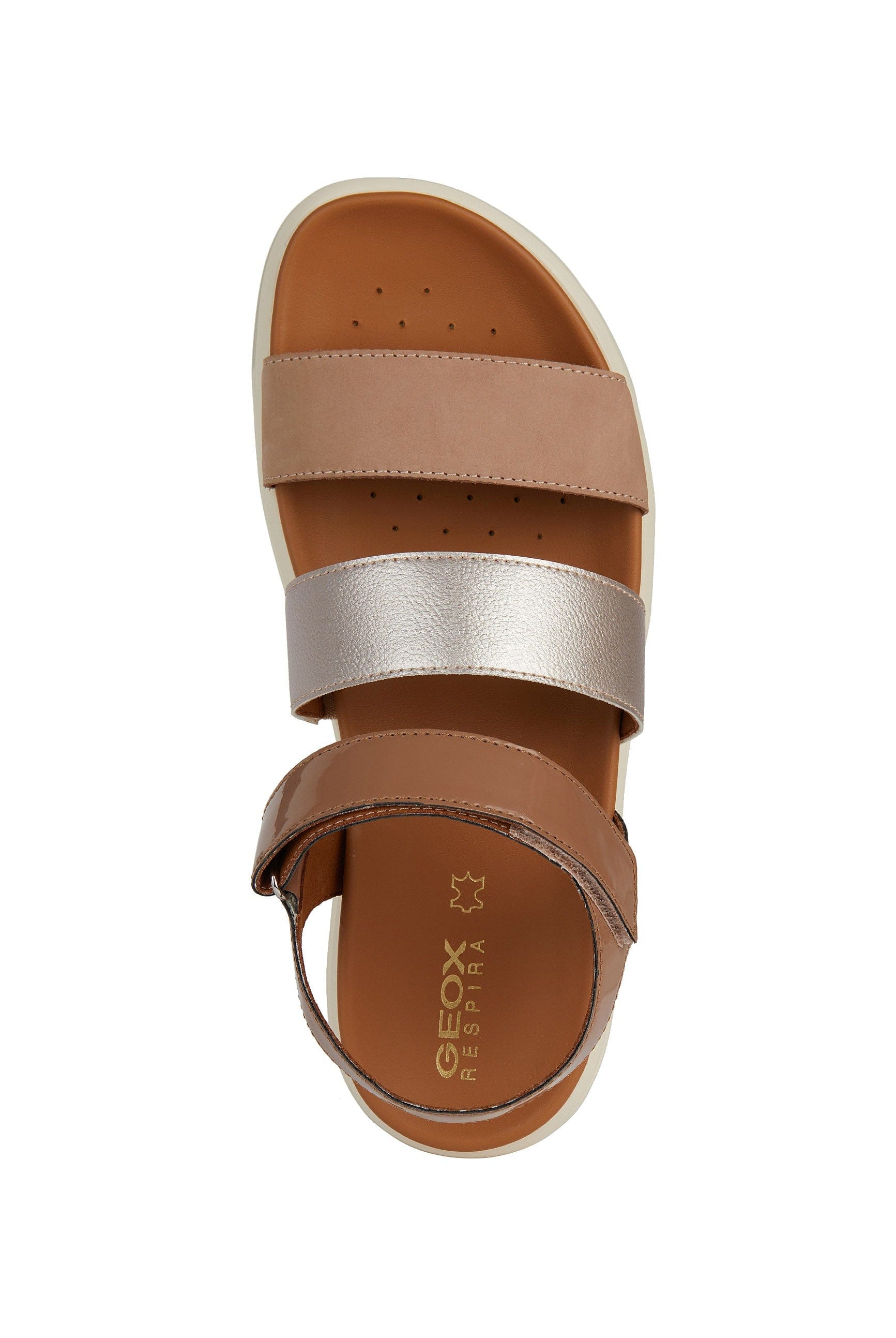 Geox Xand 2.1 Flatform Sandals - Nude