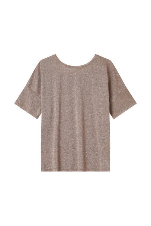 Grace & Mila Must Lurex T-Shirt - Bronze