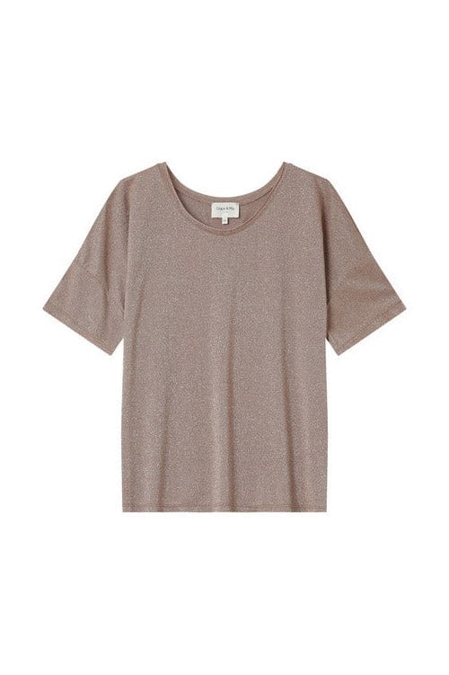 Grace & Mila Must Lurex T-Shirt - Bronze