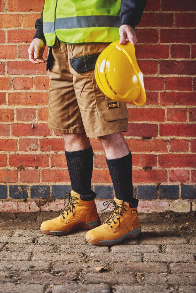 HJ Hall Comfort Top Wool Work Socks 2 Pack - Assorted