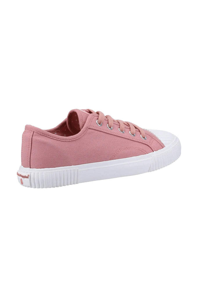 Hush Puppies Brooke Canvas Trainers - Pink