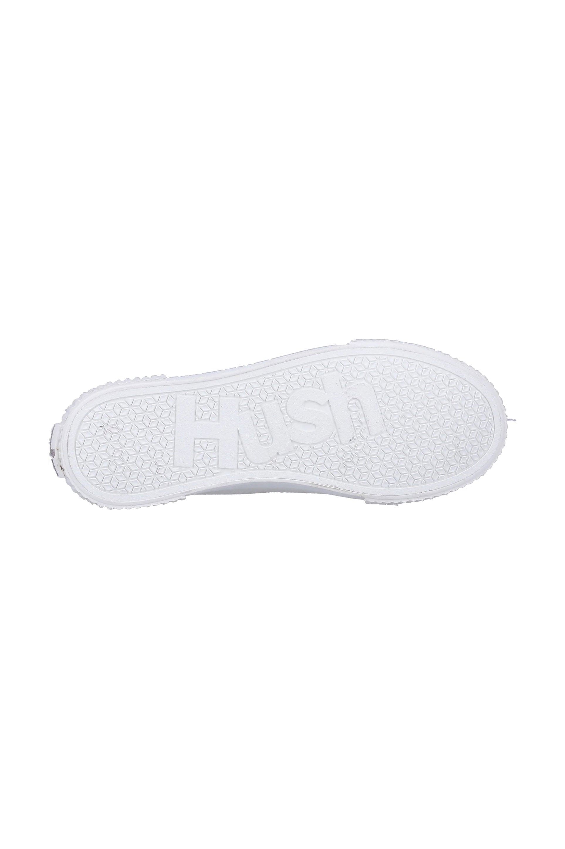Hush Puppies Brooke Canvas Trainers - White