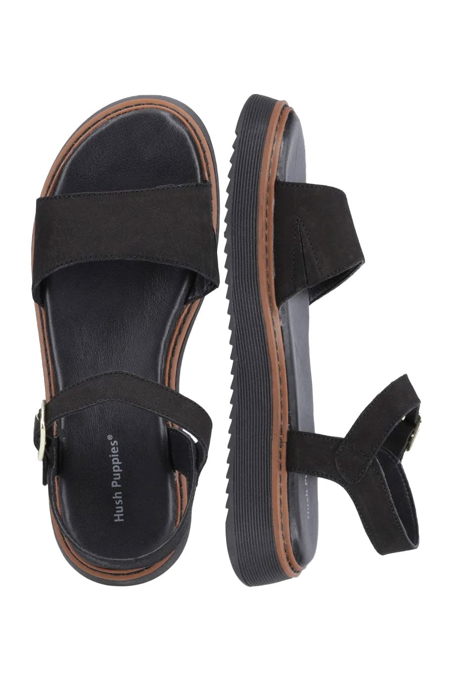 Hush Puppies Cassie Sandals - Black