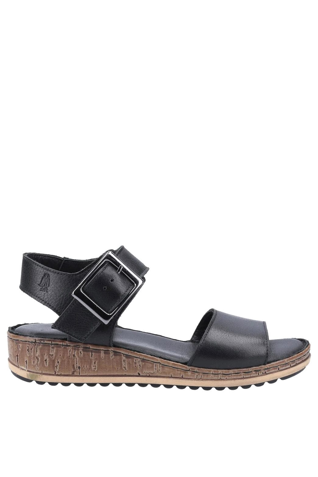 Hush Puppies Ellie Leather Sandals - Black