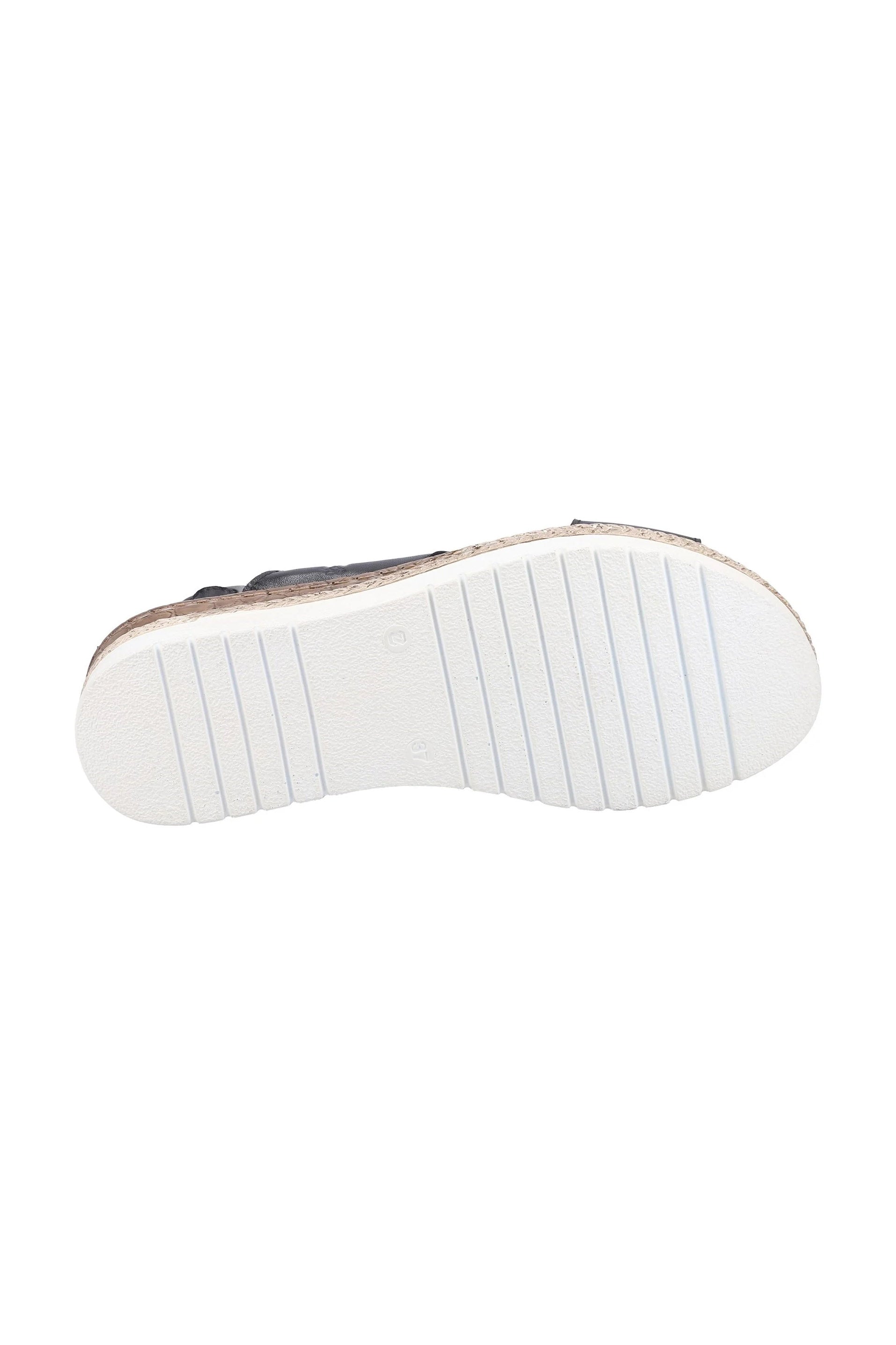 Hush Puppies Saphira Crossover Wedges - Black