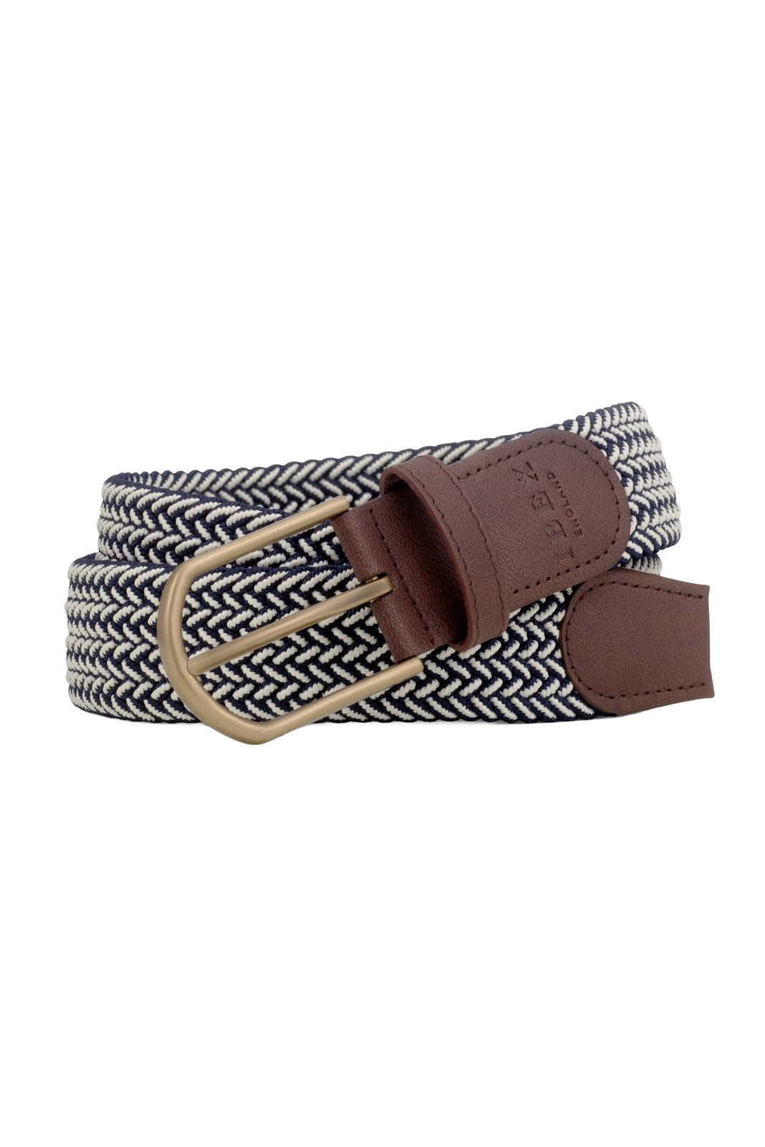 Ibex Repreve Woven Elasticated Belt - Navy Mix