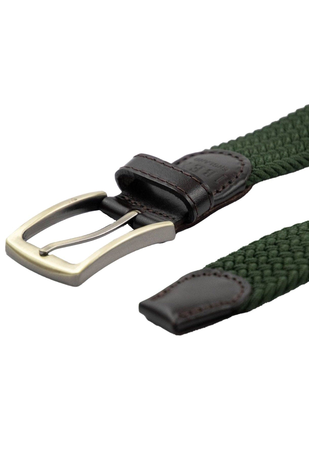 Ibex Woven Elasticated Belt - Khaki