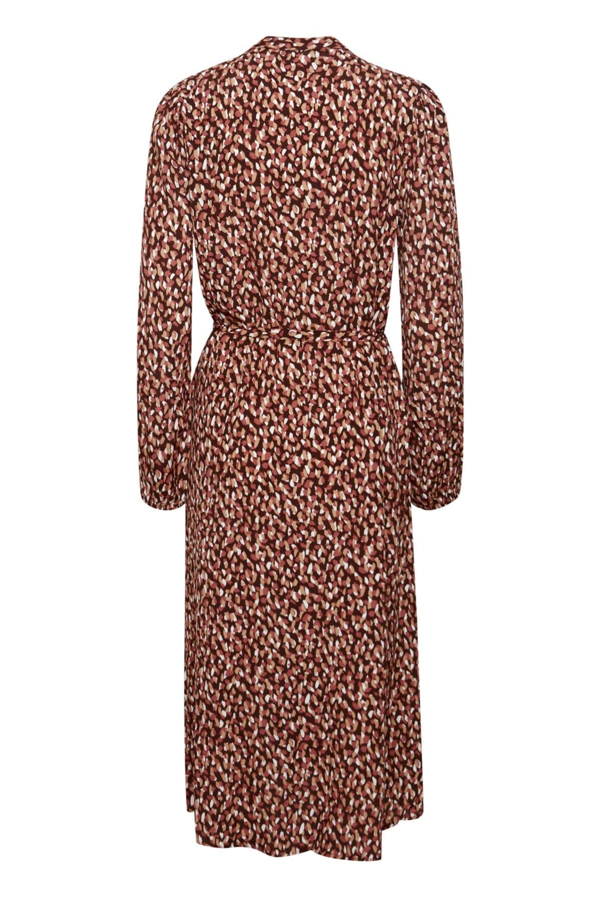 Ichi Dunala Light Woven Dress - Bracken