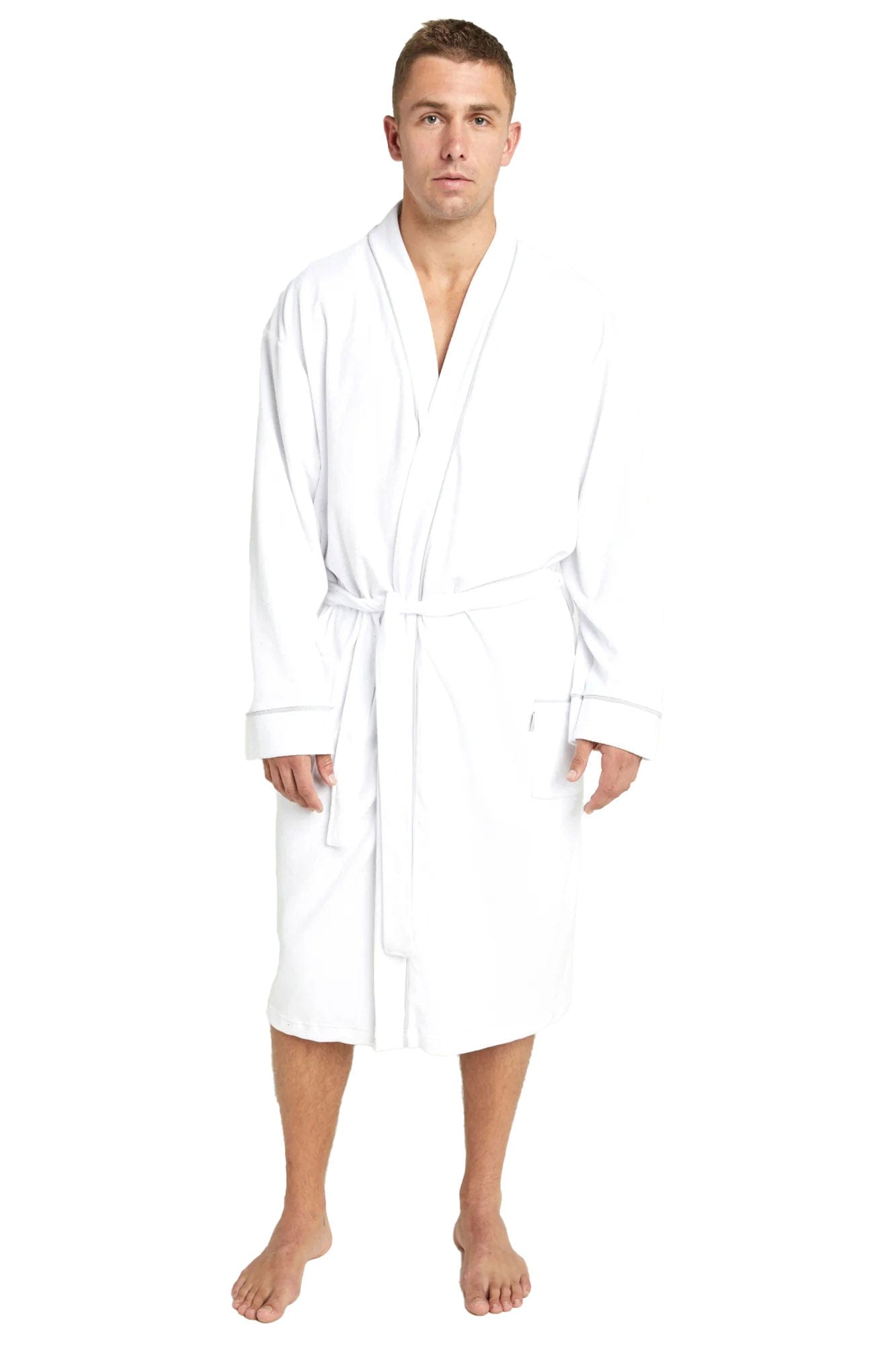 Jockey USA Originals Terry Bath Robe - White