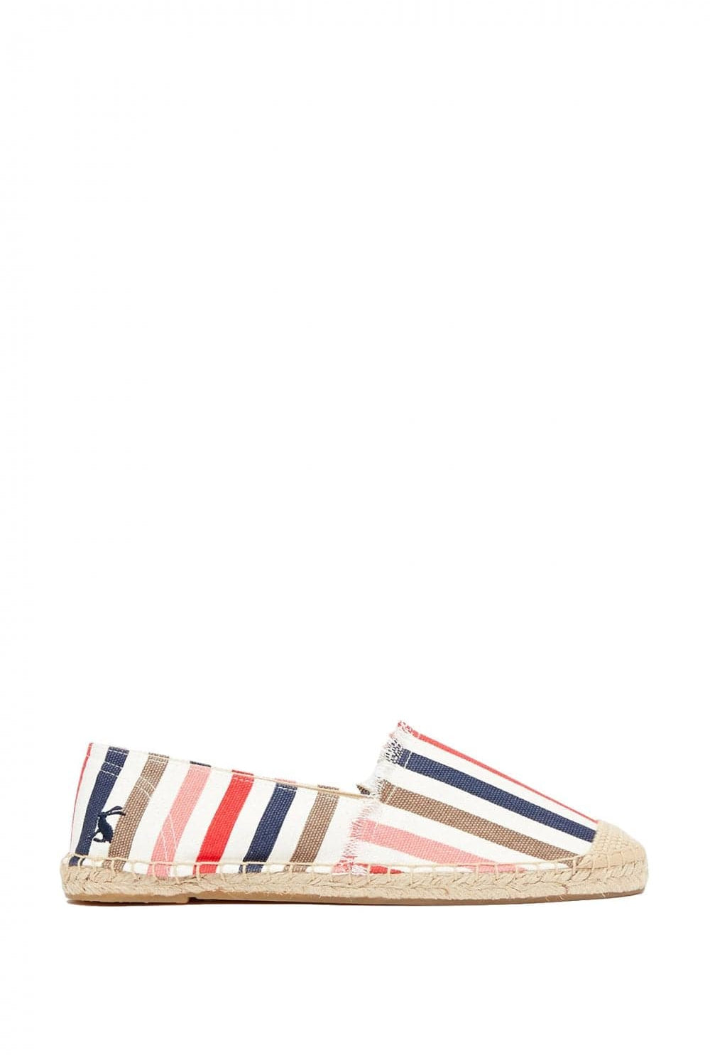 Joules Shelbury Espadrilles - Cream Stripe