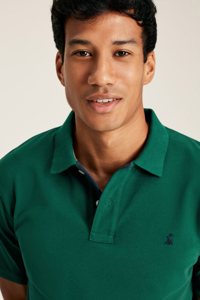 Joules Woody Classic Fit Polo Shirt - Botanical Green