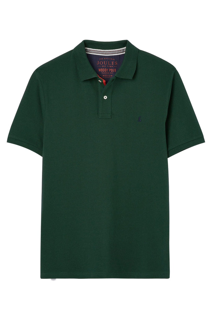 Joules Woody Classic Fit Polo Shirt - Racing Green