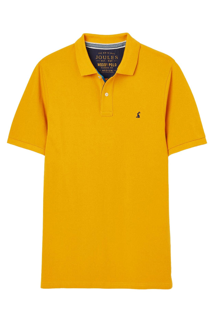 Joules Woody Classic Fit Polo Shirt - Yellow
