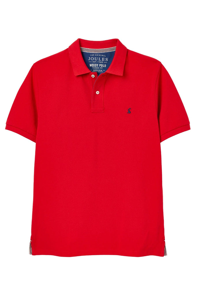 Joules Woody Polo Shirt - Red