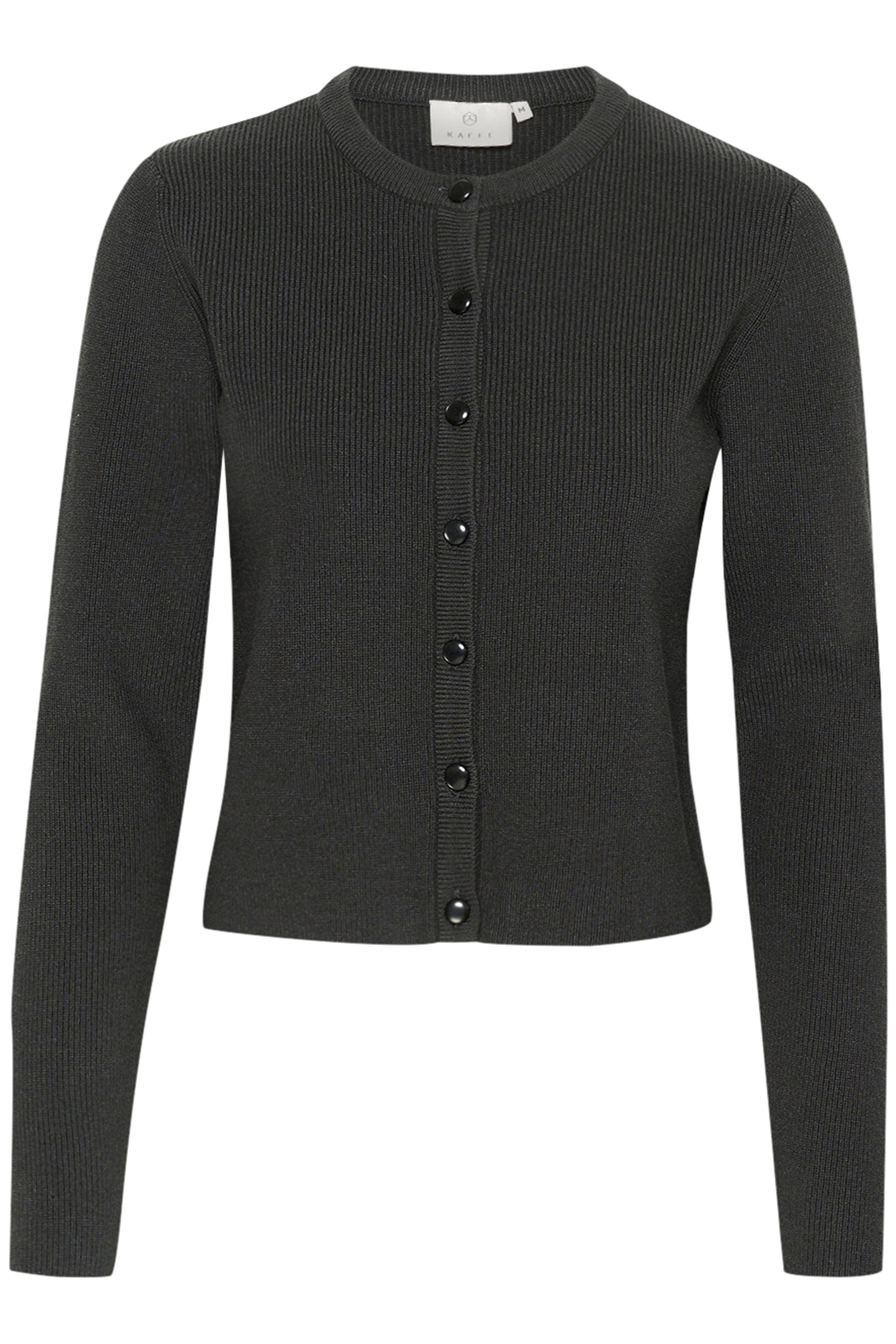 Kaffe Amy Cardigan - Black Oyster