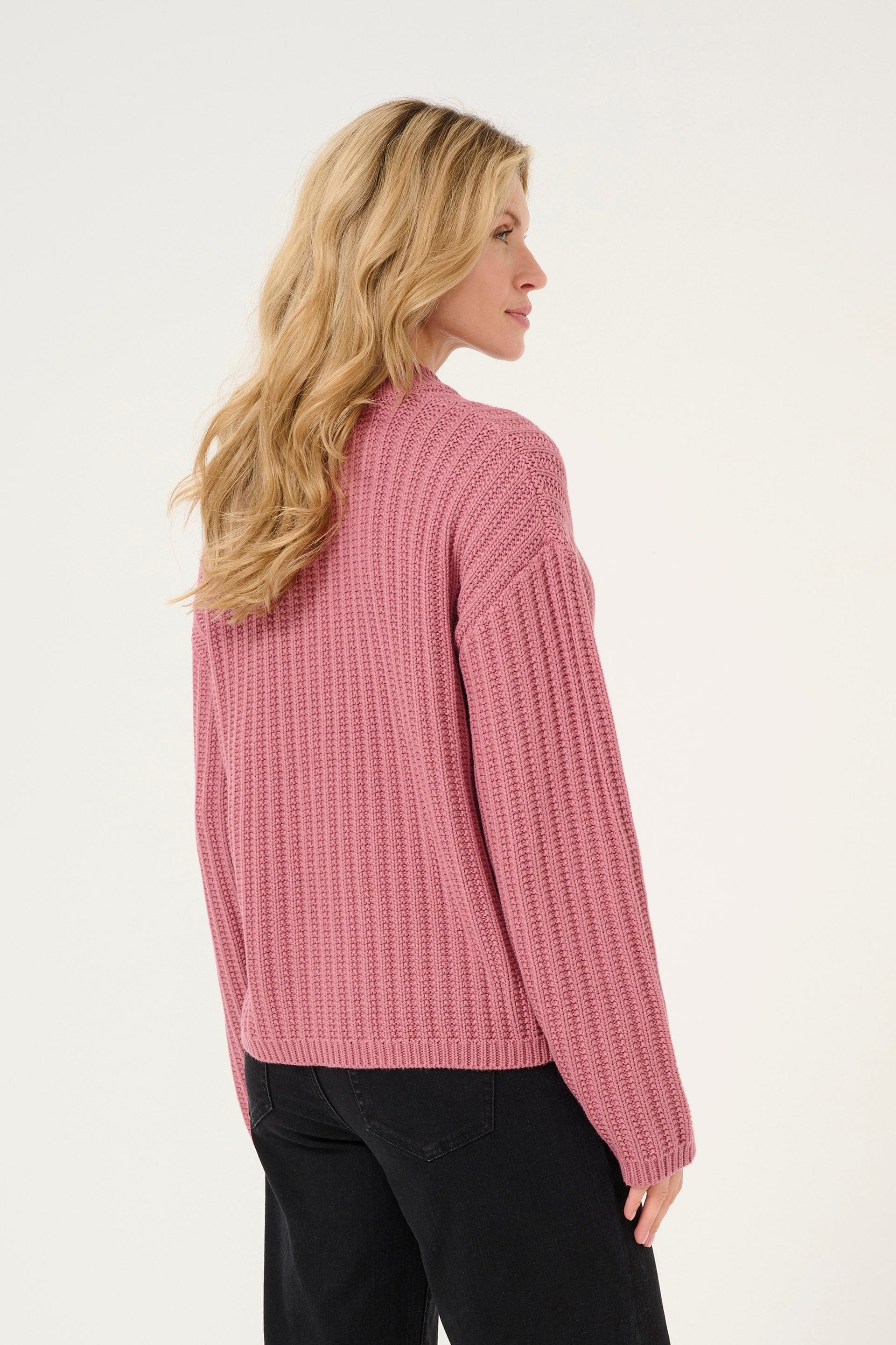 Kaffe Bess Jumper - Mesa Rose