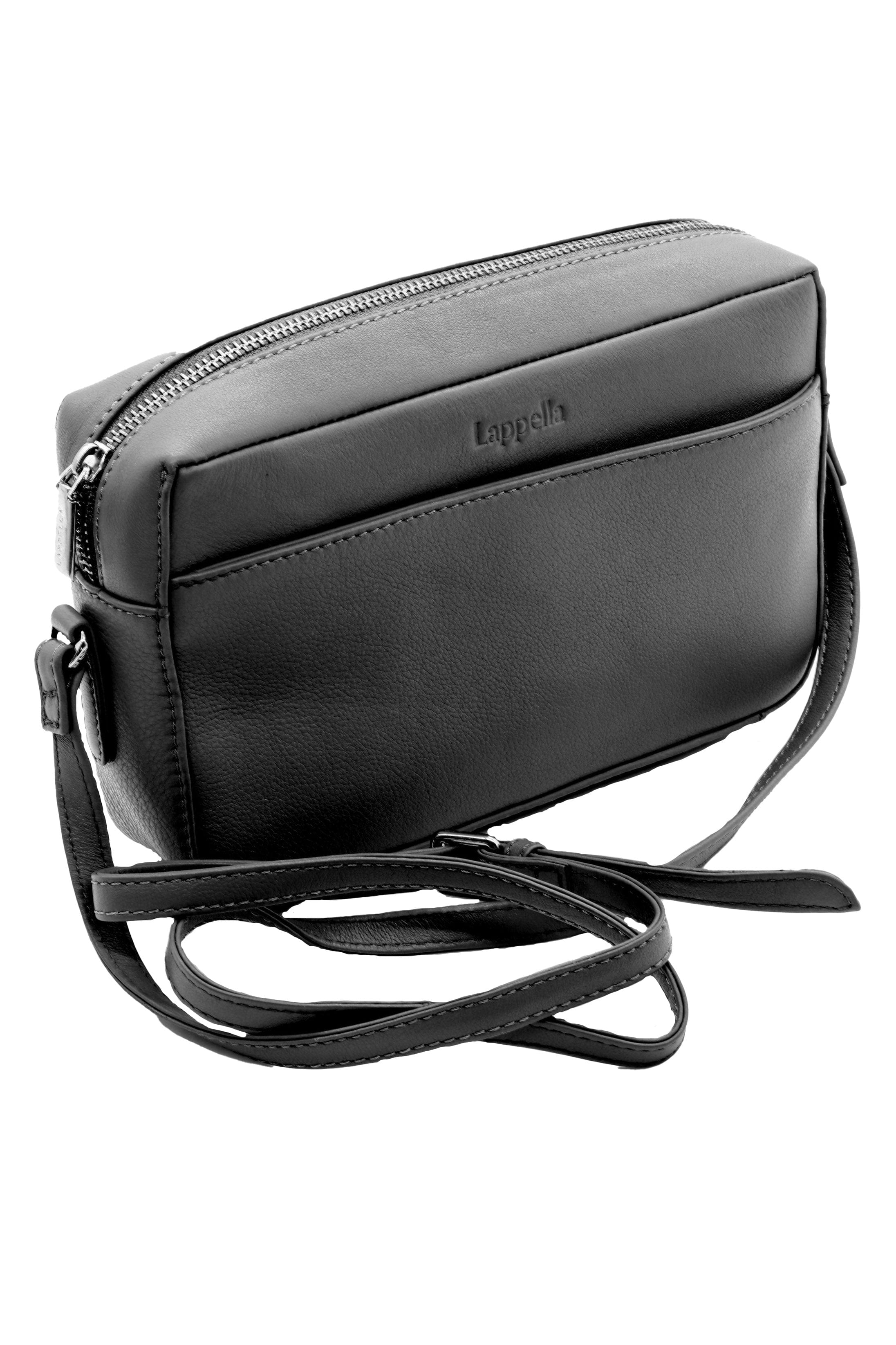 Lappella Amy Leather Crossbody Bag - Black 103_BLACK_OS