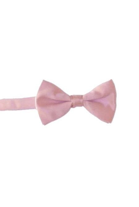 Lloyd Attree & Smith Plain Satin Ready Tied Bow Tie - Pink BB1849_4_OS