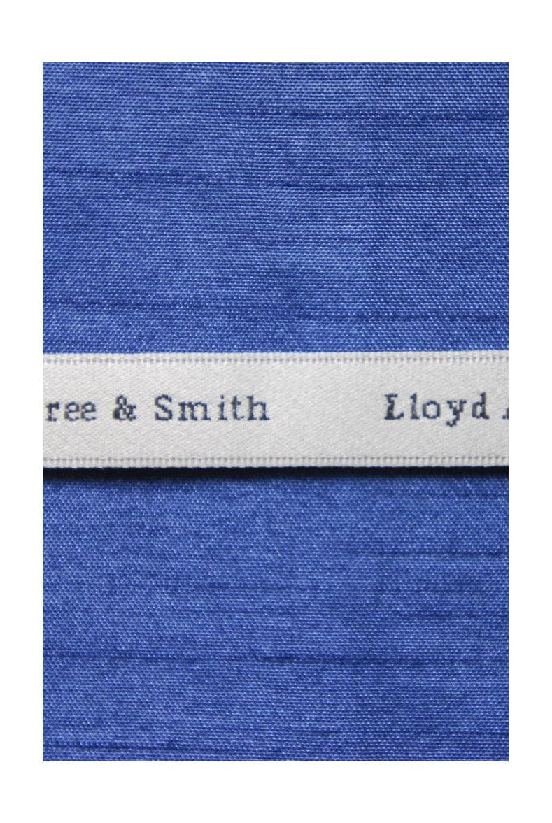 Lloyd Attree & Smith Shantung Pocket Square - Airforce TPH1865_5_OS