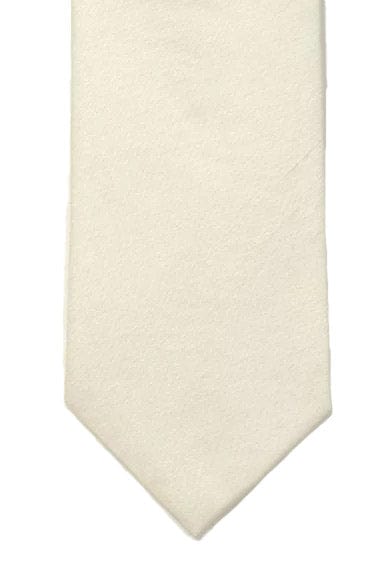 Lloyd Attree & Smith Shantung Tie - Ivory T1867_1_OS