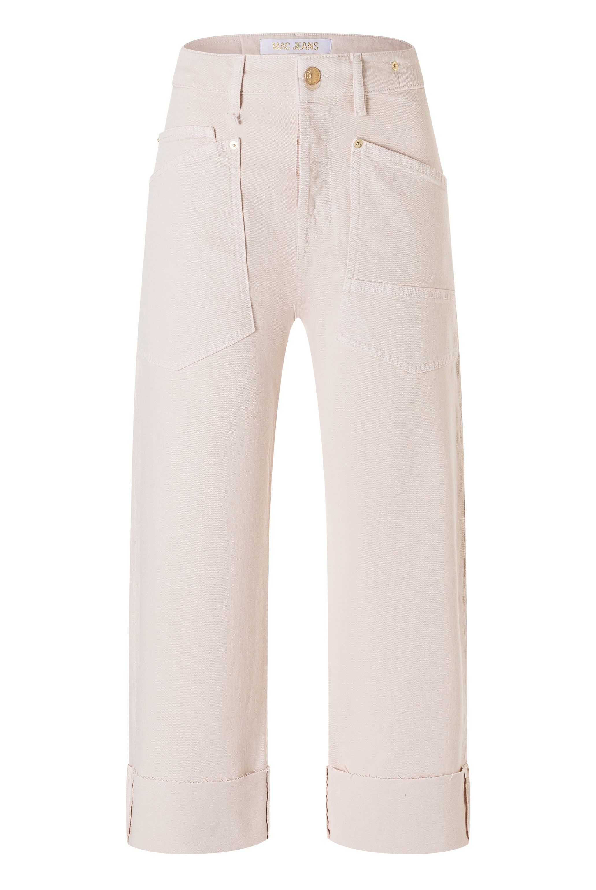 MAC Baggy Straight Jeans - Antique White