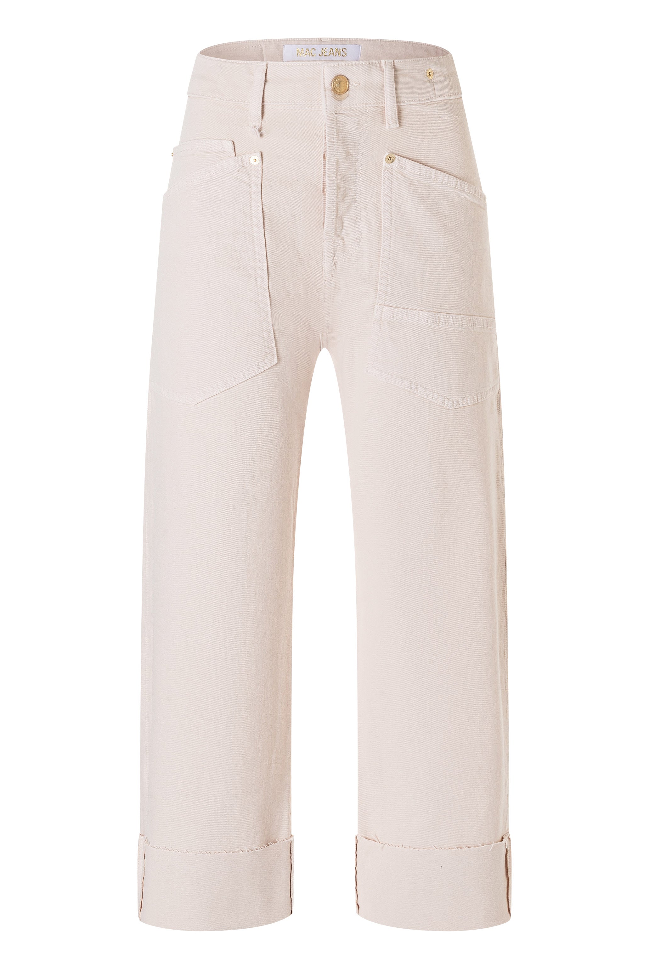 MAC Baggy Straight Jeans - Antique White