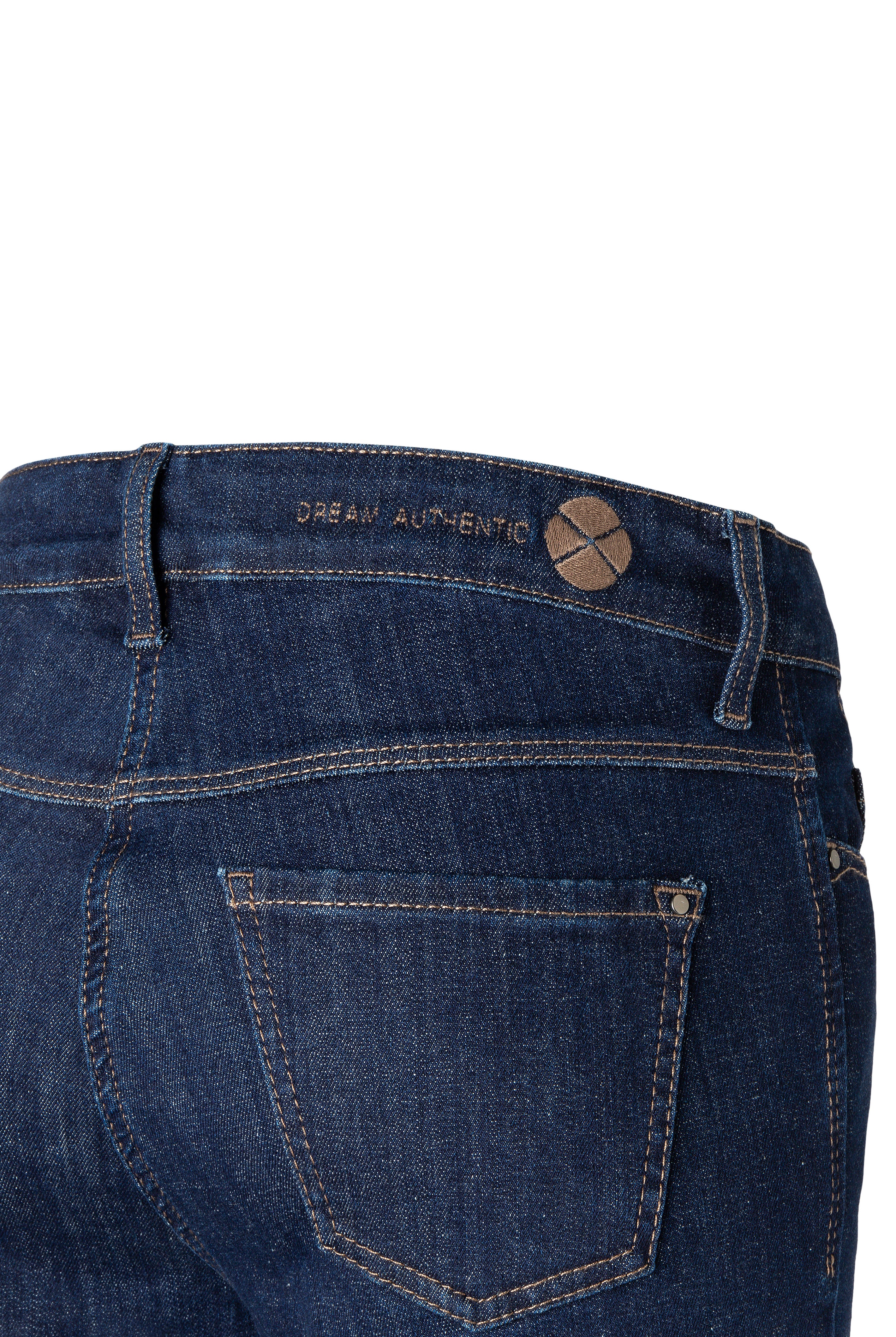 MAC Dream Wide Authentic Mega Flex Jeans - Fashion Rinsed