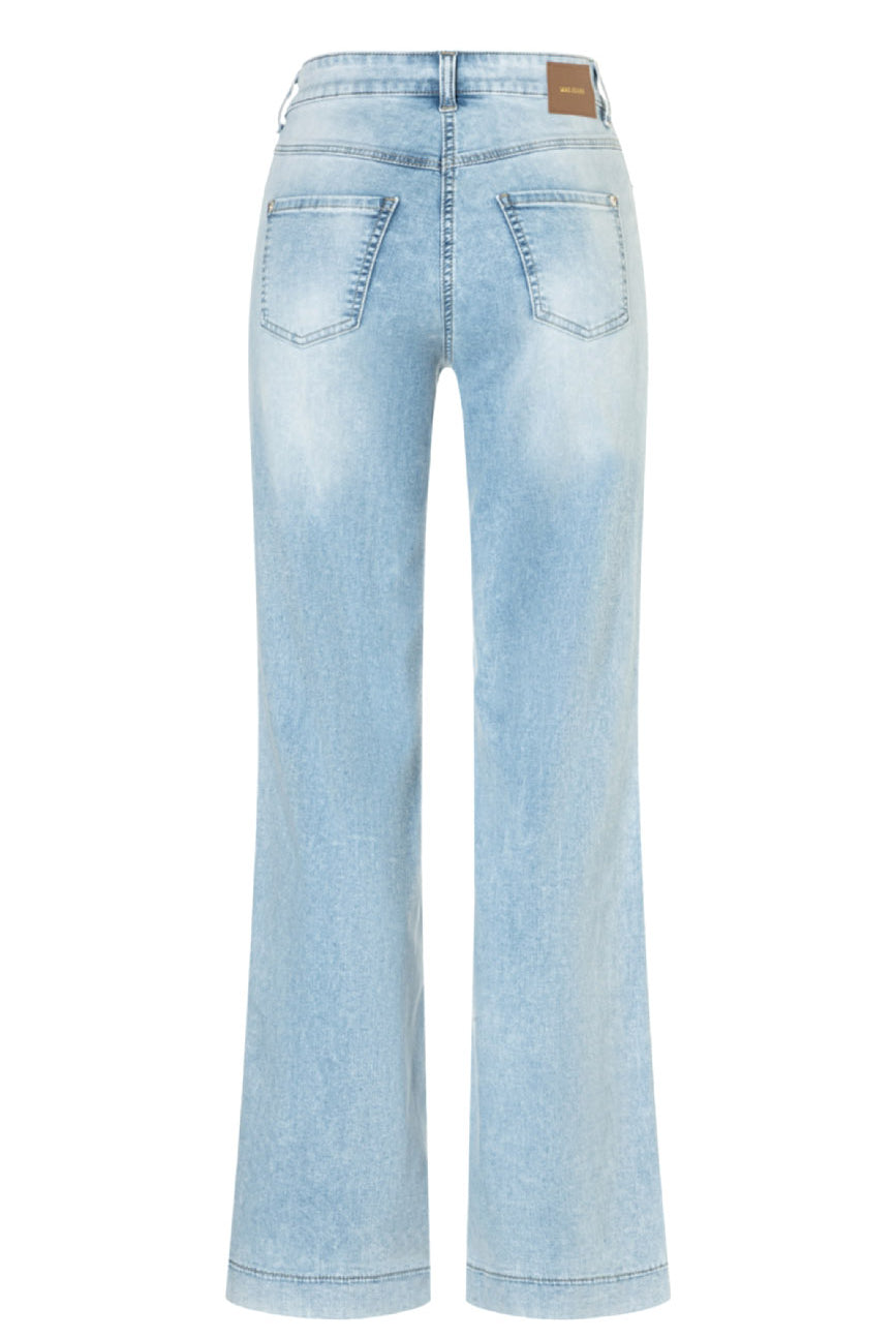 MAC Dream Wide Wonderlight Denim Jeans - Light Azure Blue