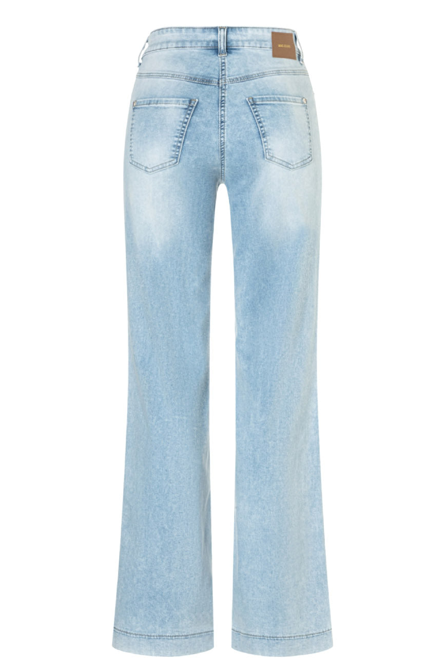 MAC Dream Wide Wonderlight Denim Jeans - Light Azure Blue