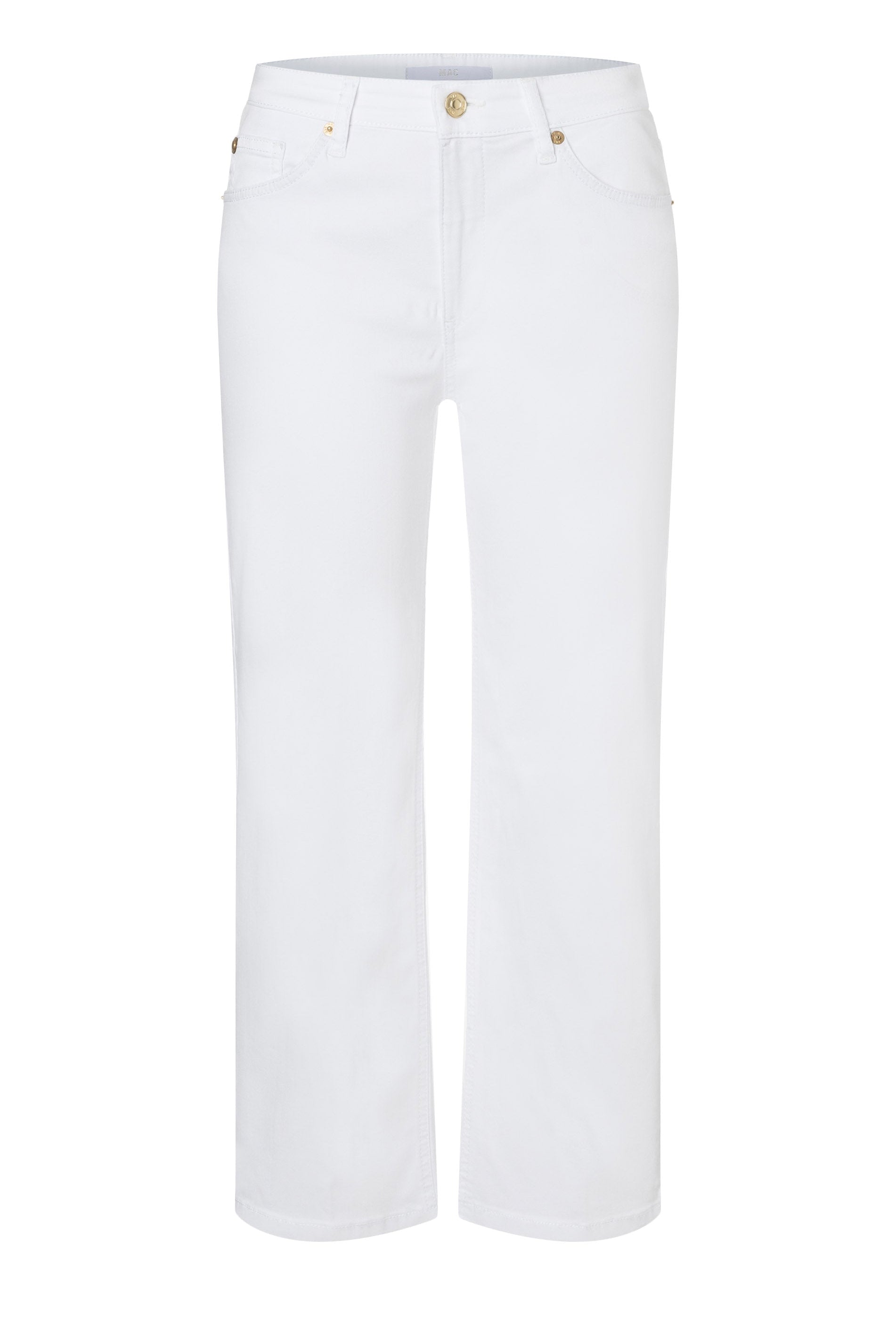 MAC Light Weight Denim Culotte - White Denim