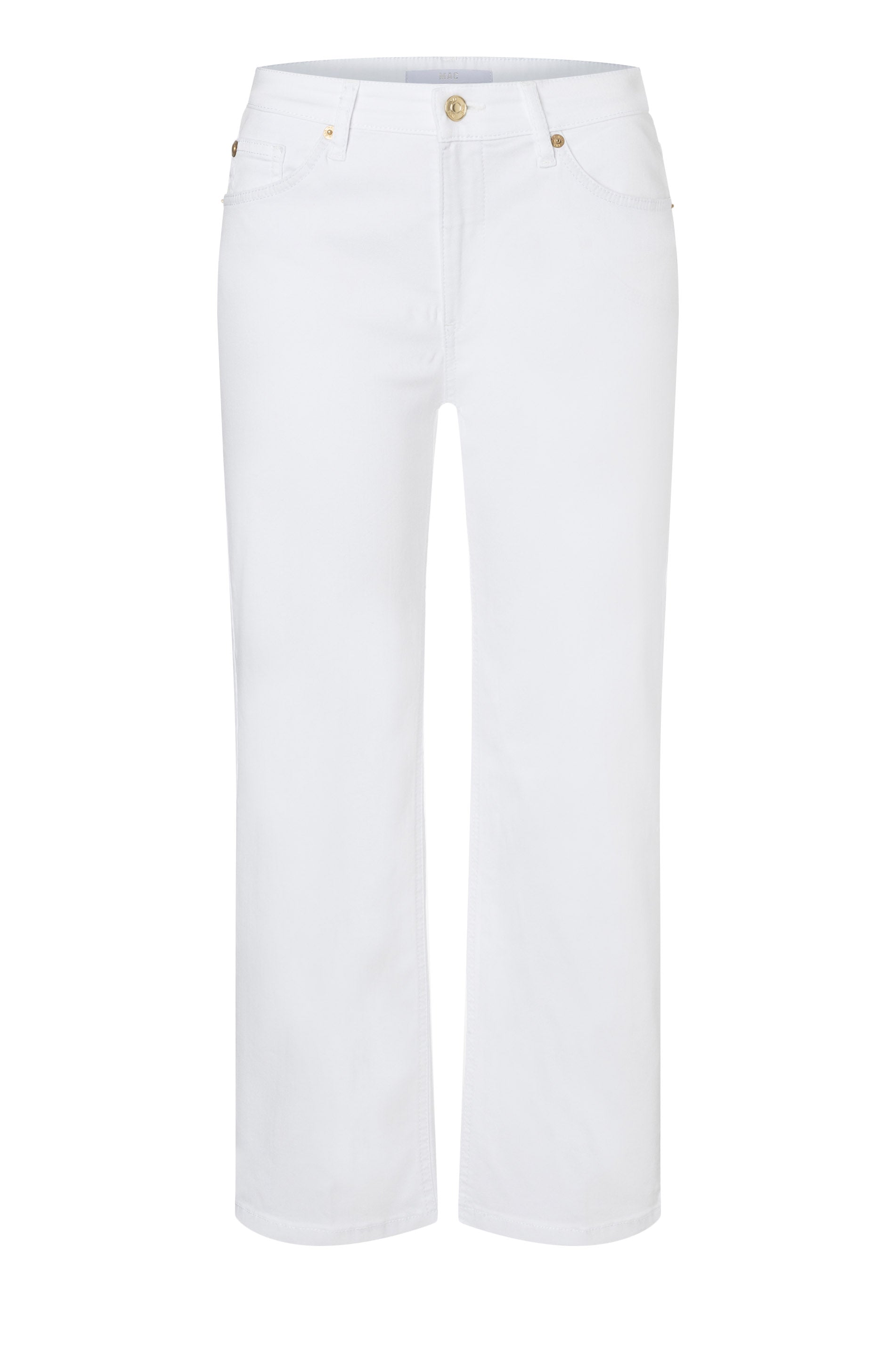 MAC Light Weight Denim Culotte - White Denim