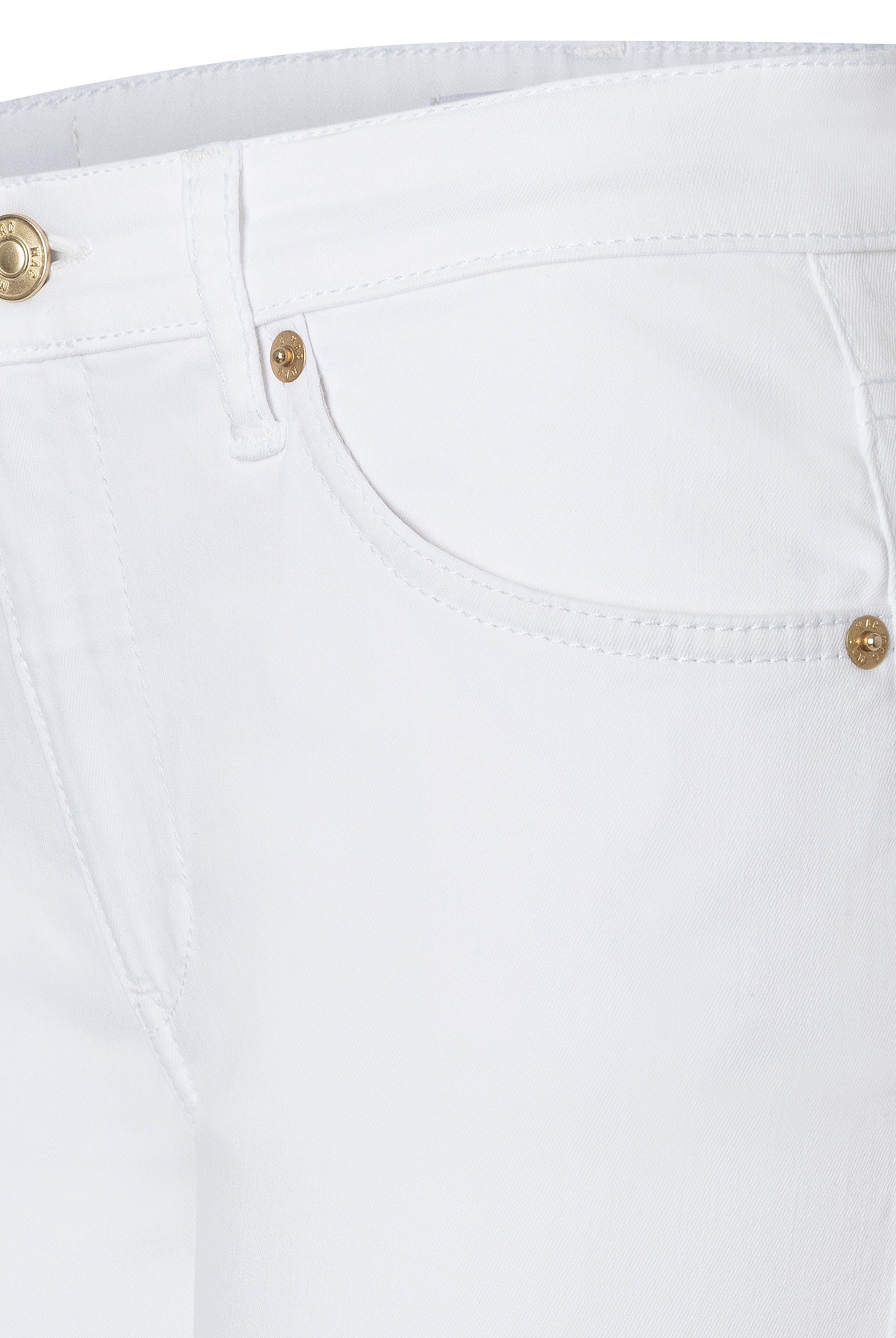 MAC Light Weight Denim Culotte - White Denim